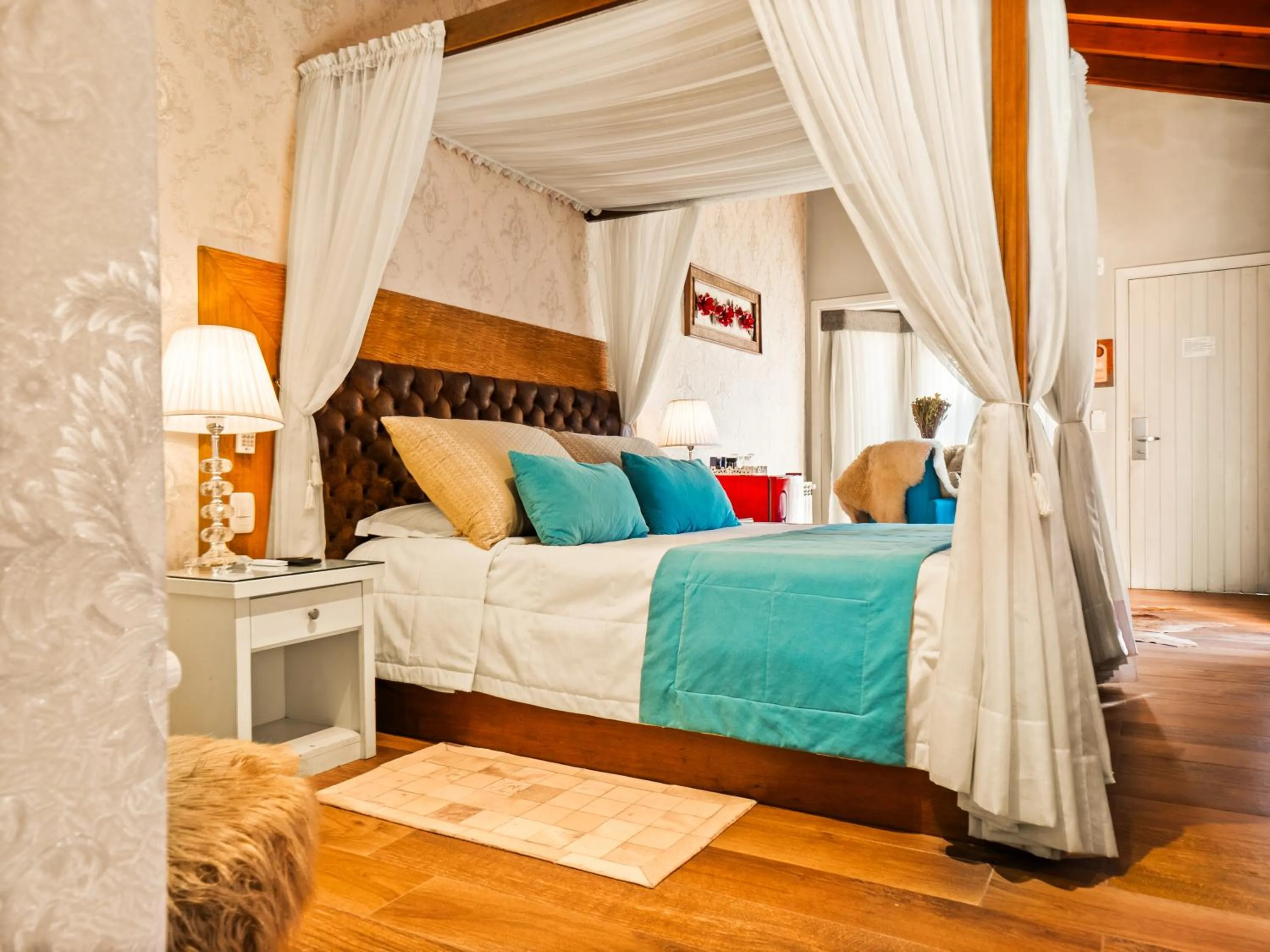 Bed in Hotel Cabanas Tio Müller