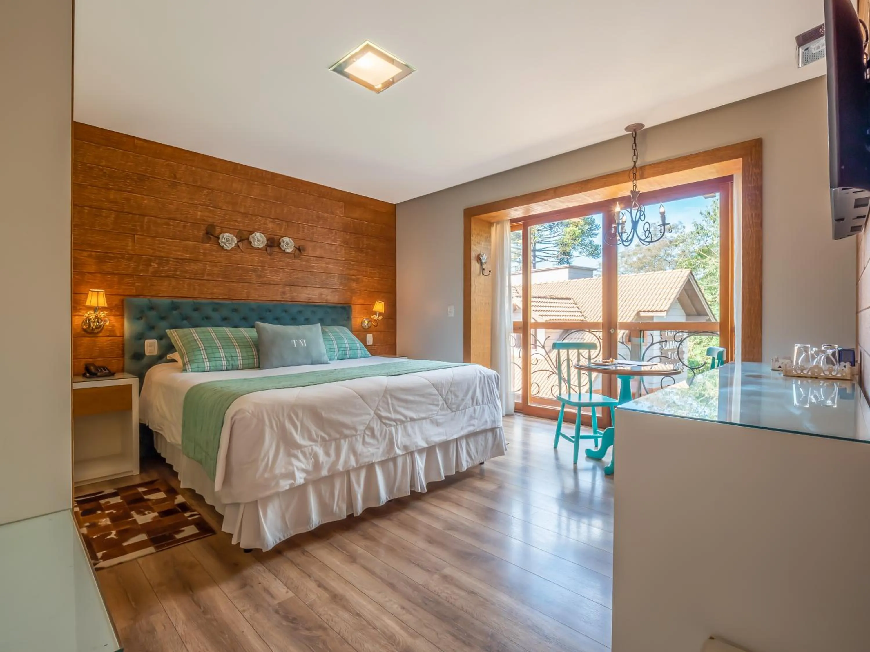 Bed in Hotel Cabanas Tio Müller