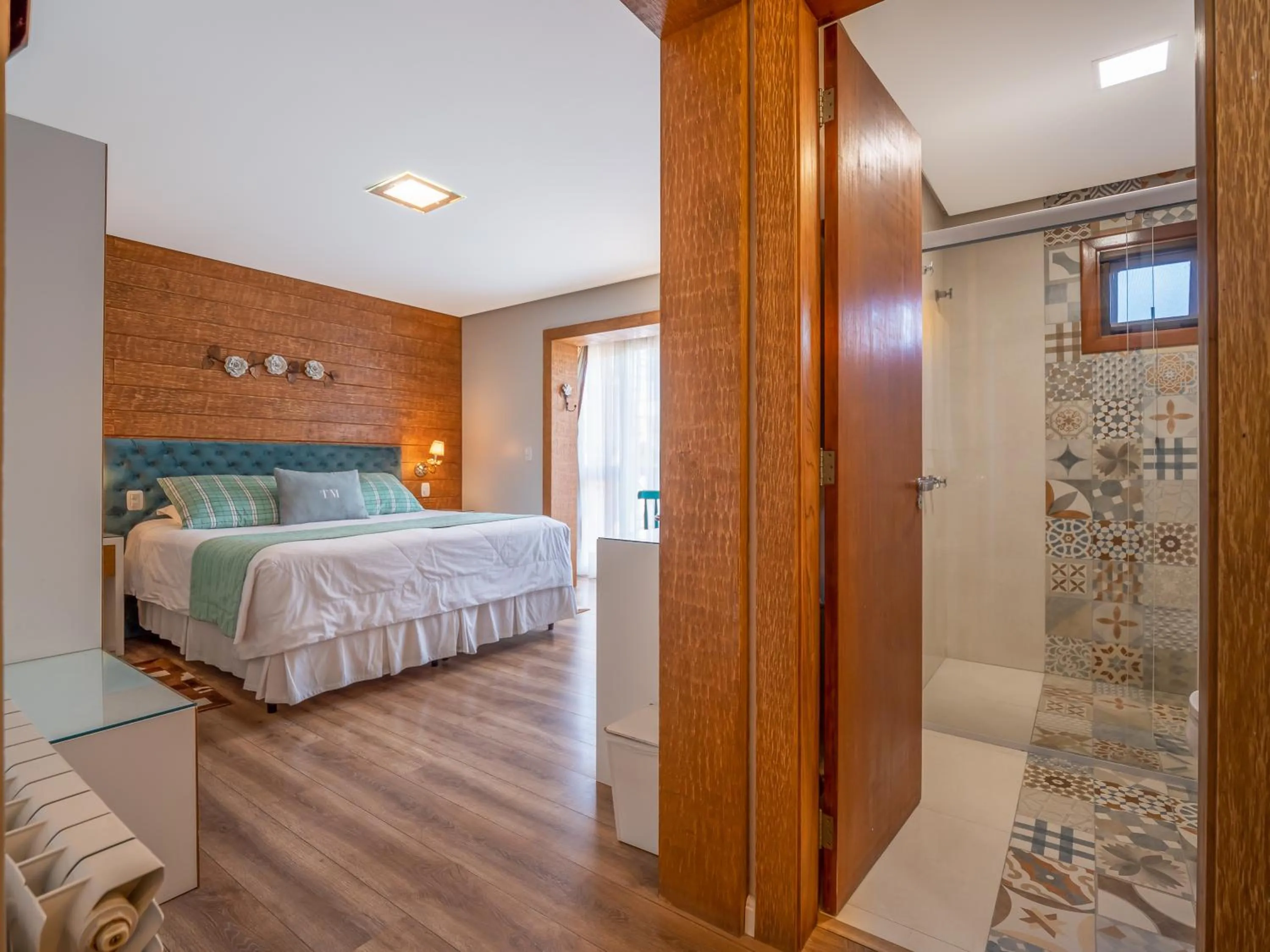 Bed in Hotel Cabanas Tio Müller