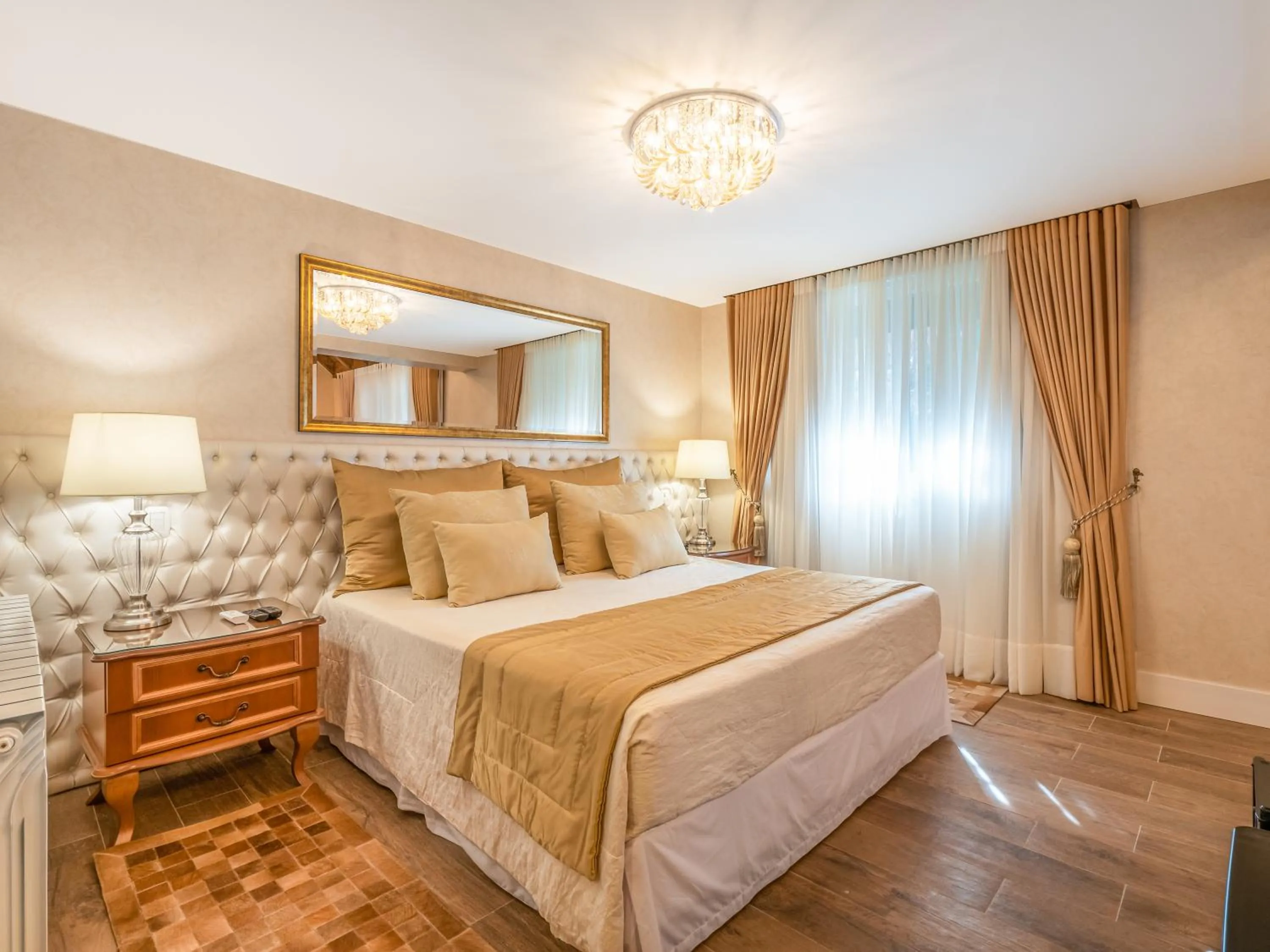 Bed in Hotel Cabanas Tio Müller