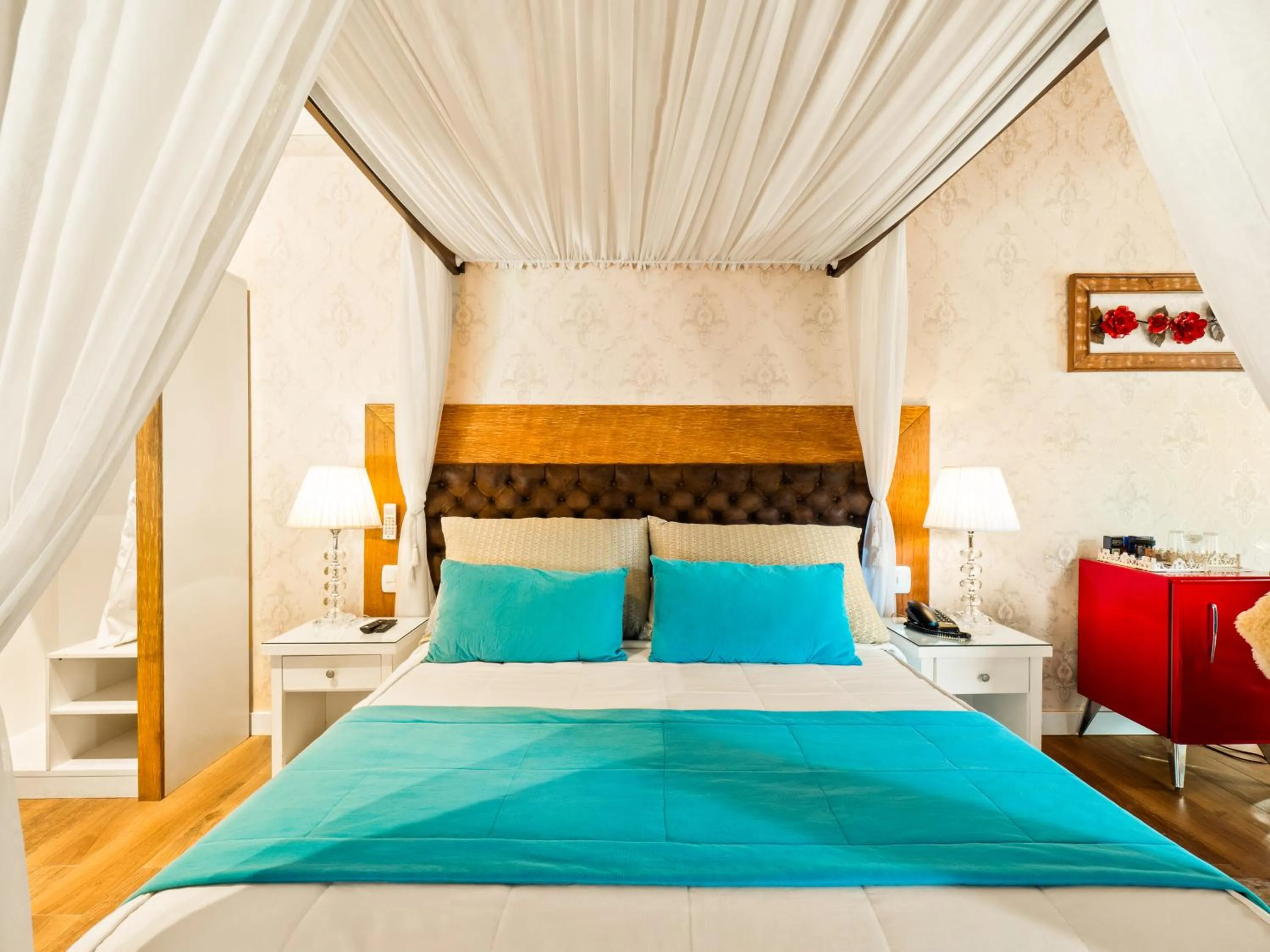 Bed in Hotel Cabanas Tio Müller