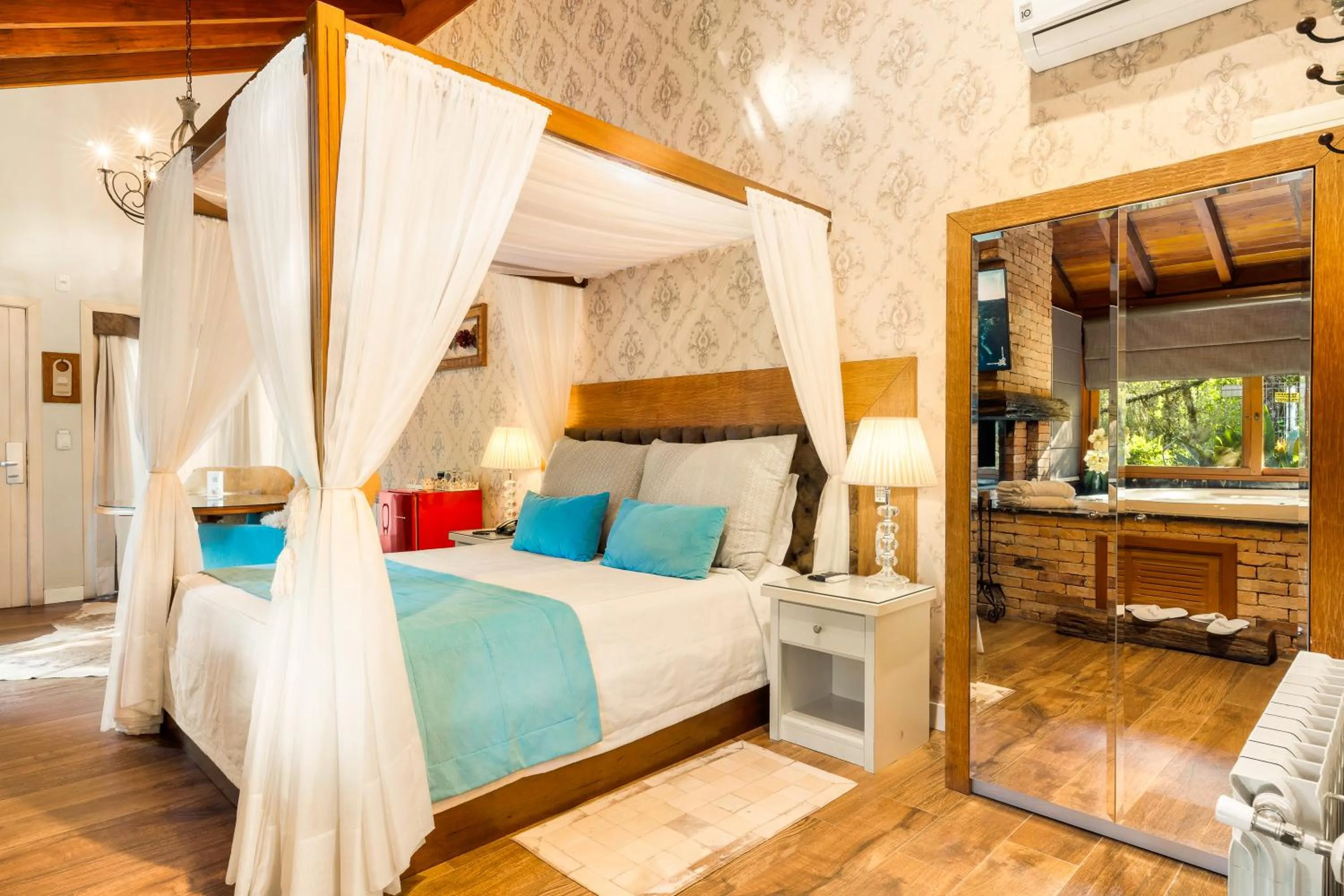 Bed in Hotel Cabanas Tio Müller