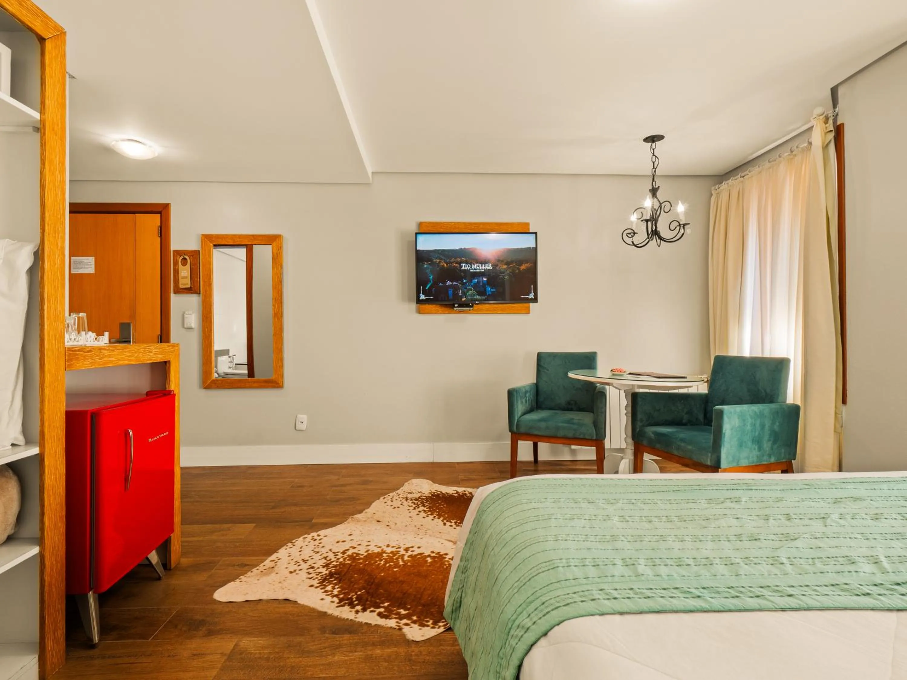 Bed in Hotel Cabanas Tio Müller