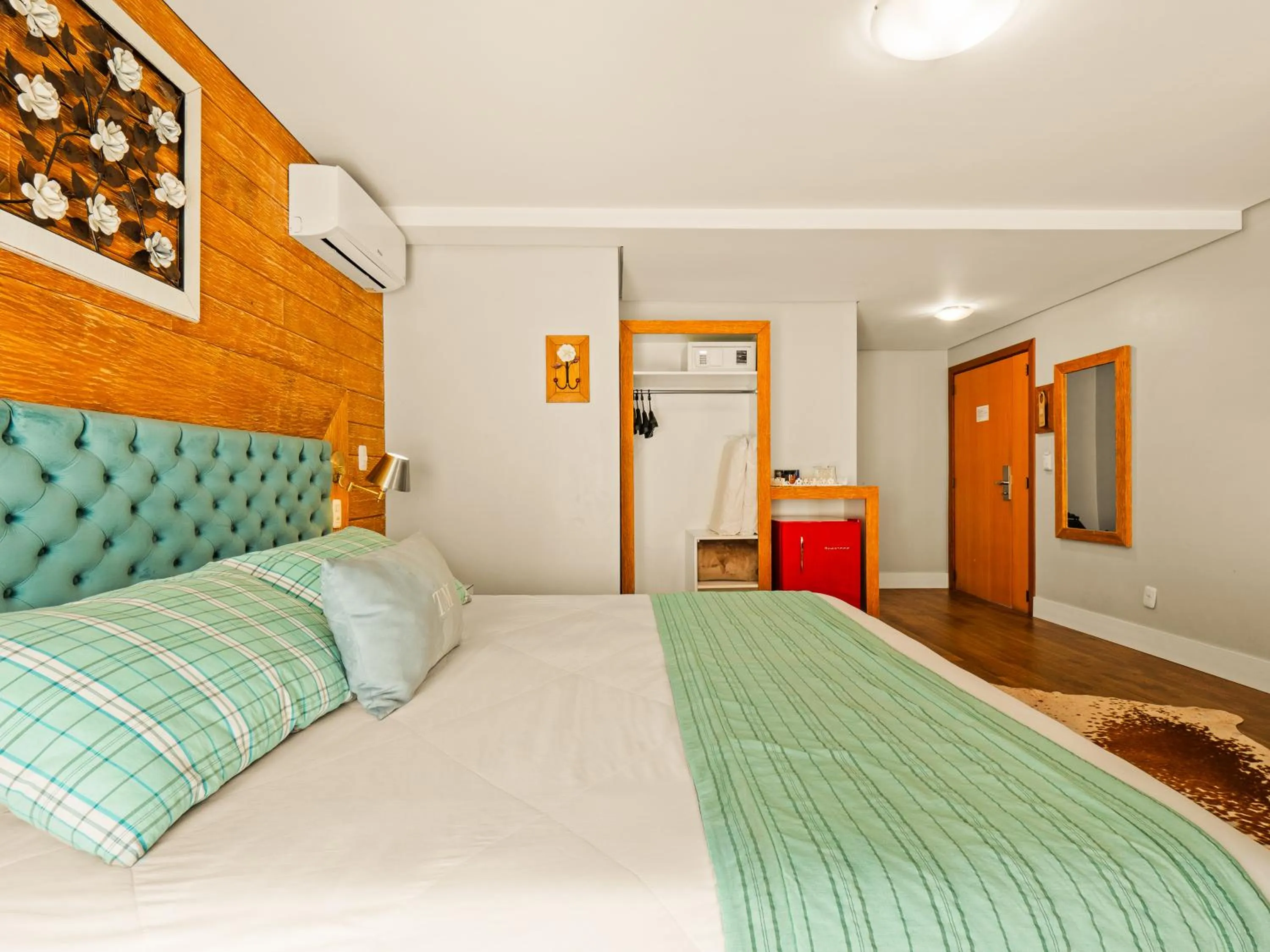 Bed in Hotel Cabanas Tio Müller