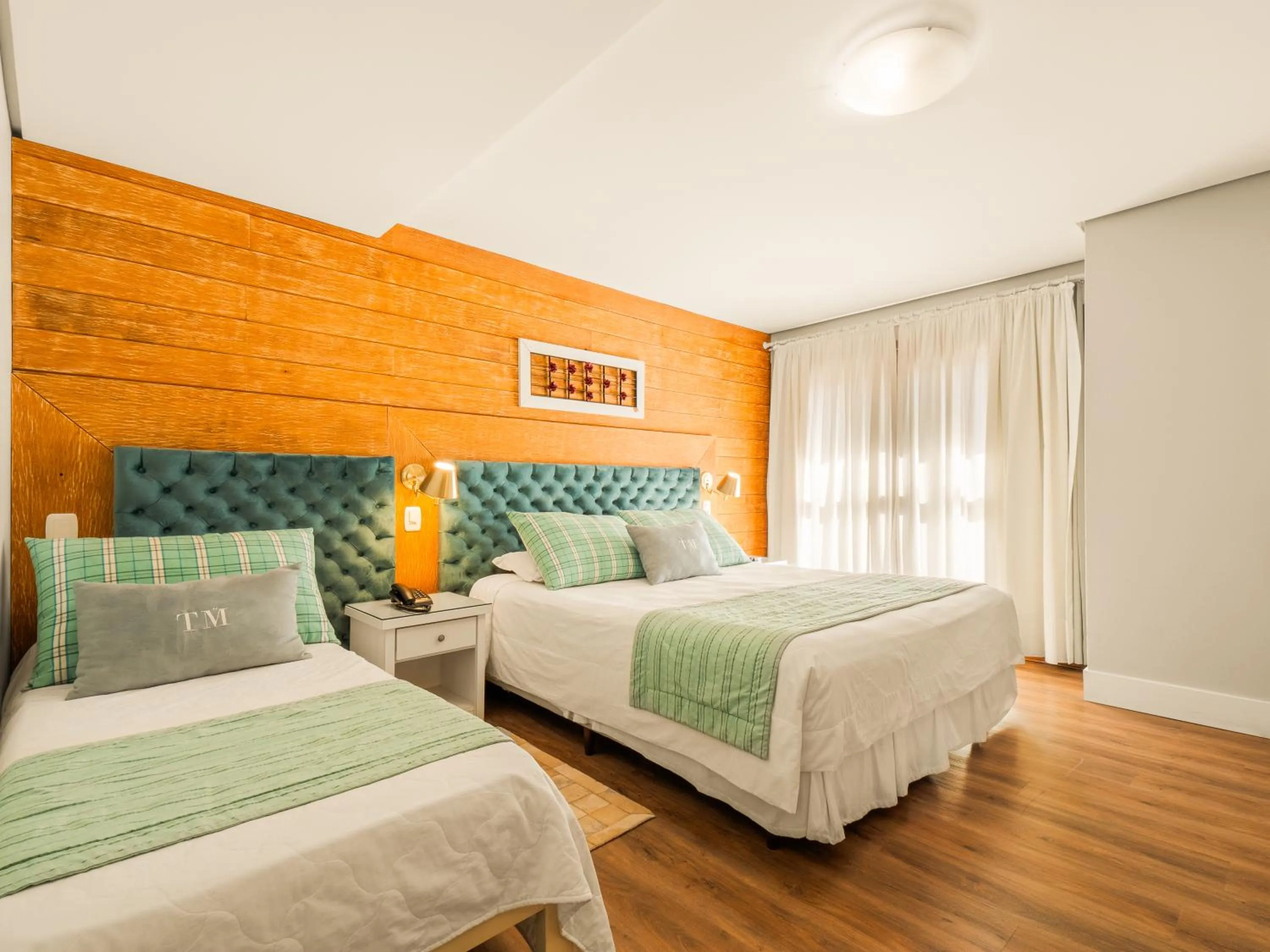 Bed in Hotel Cabanas Tio Müller