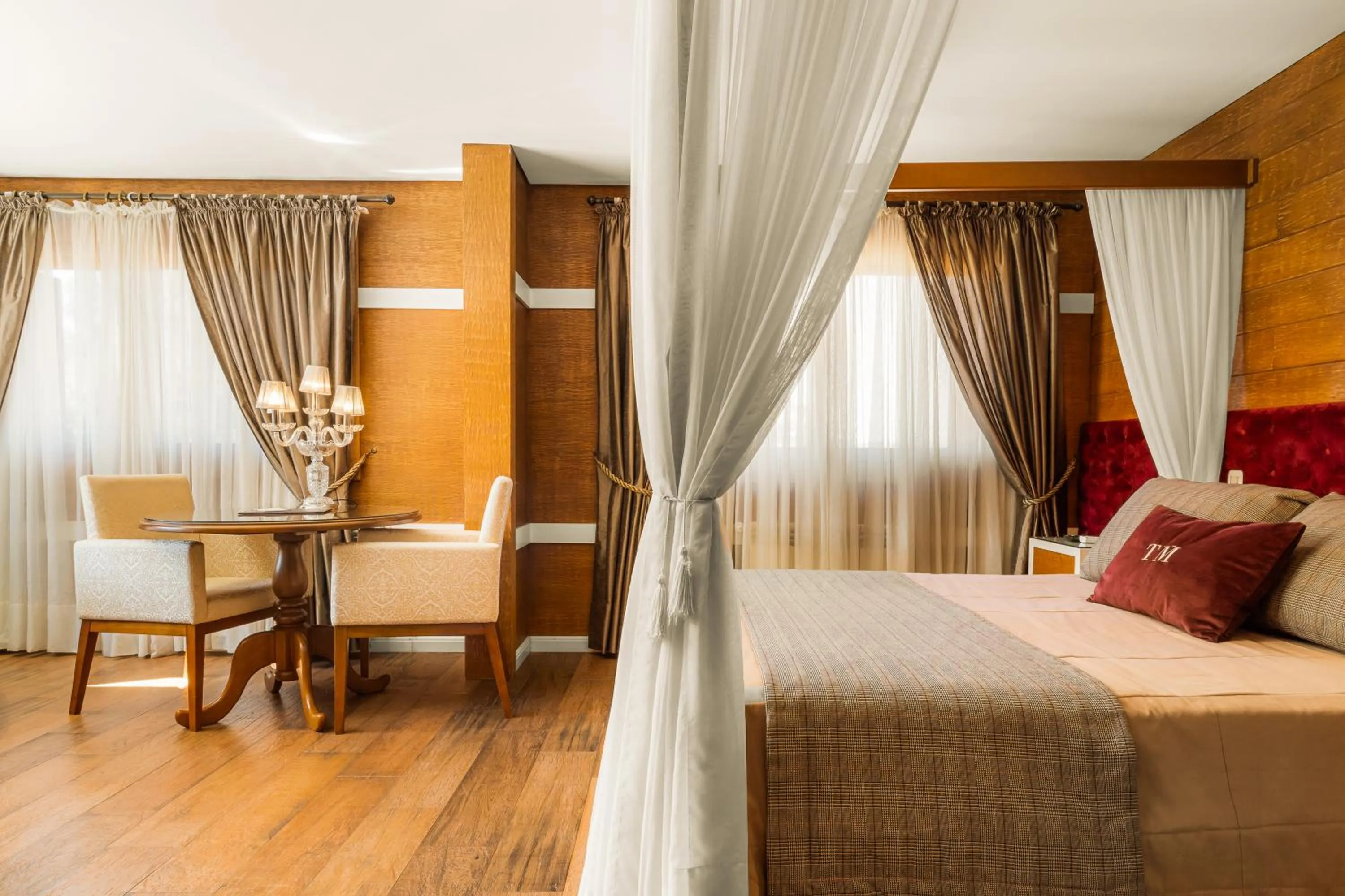 Bed in Hotel Cabanas Tio Müller