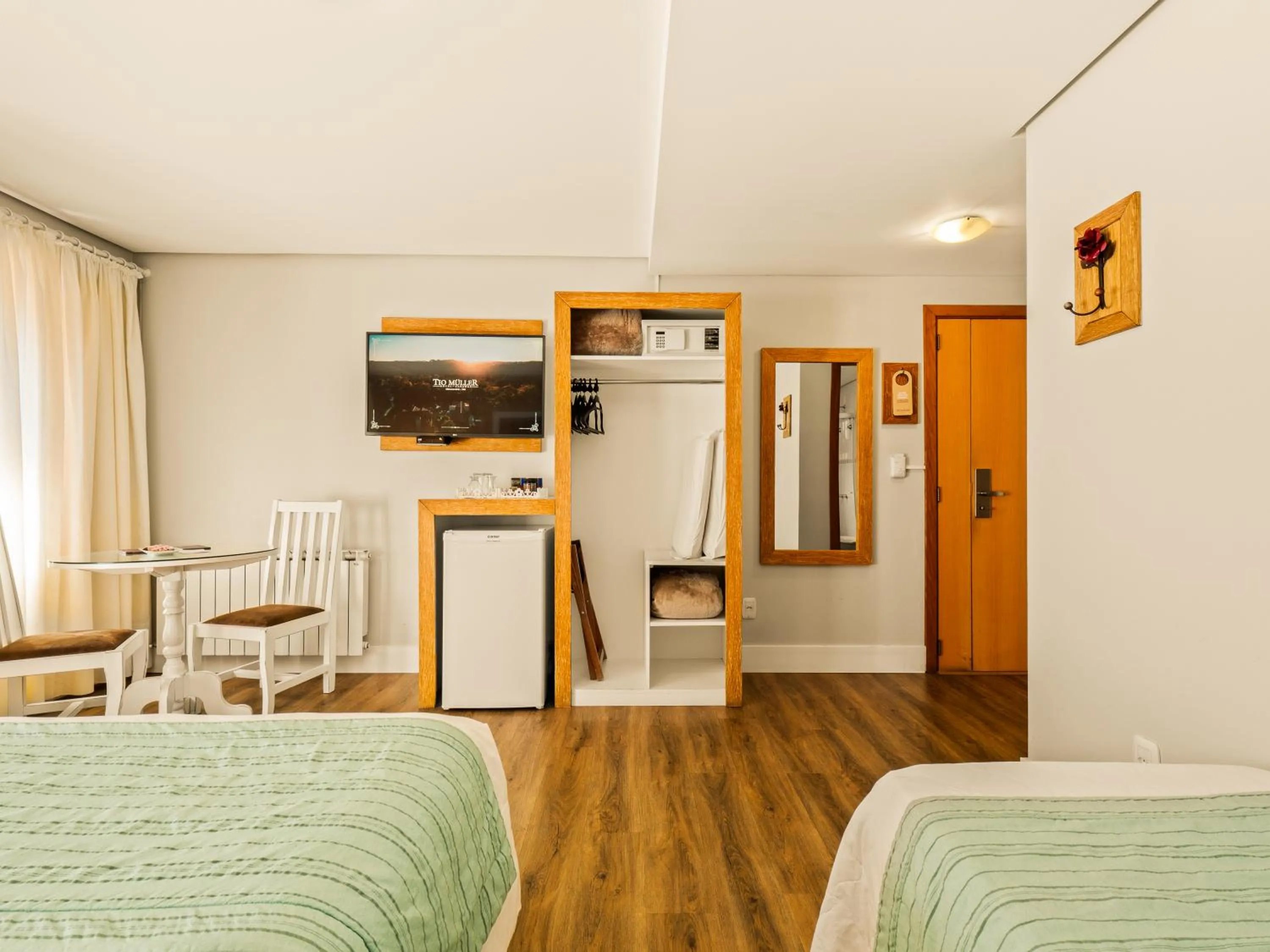 Bed in Hotel Cabanas Tio Müller