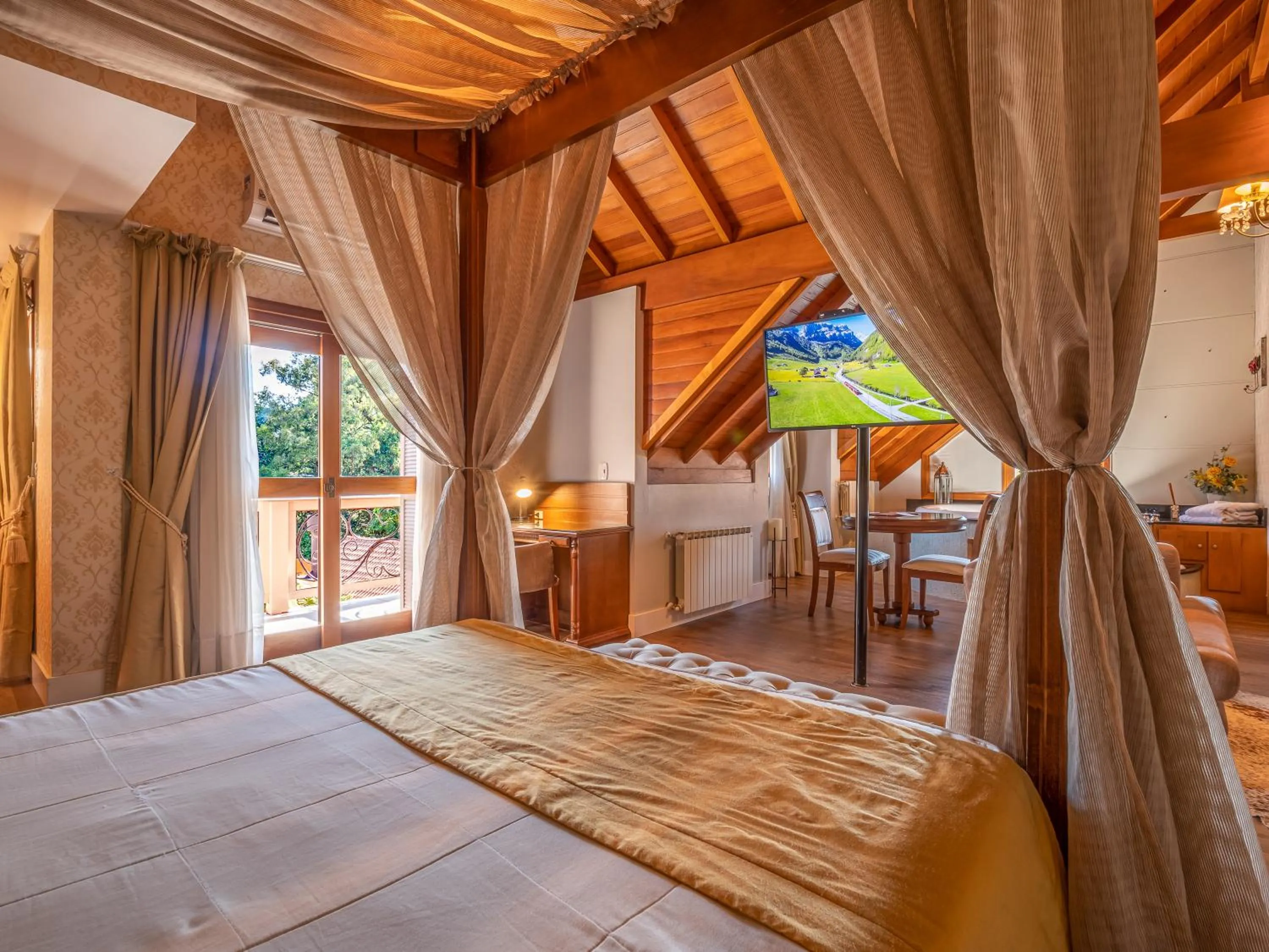 Bed in Hotel Cabanas Tio Müller