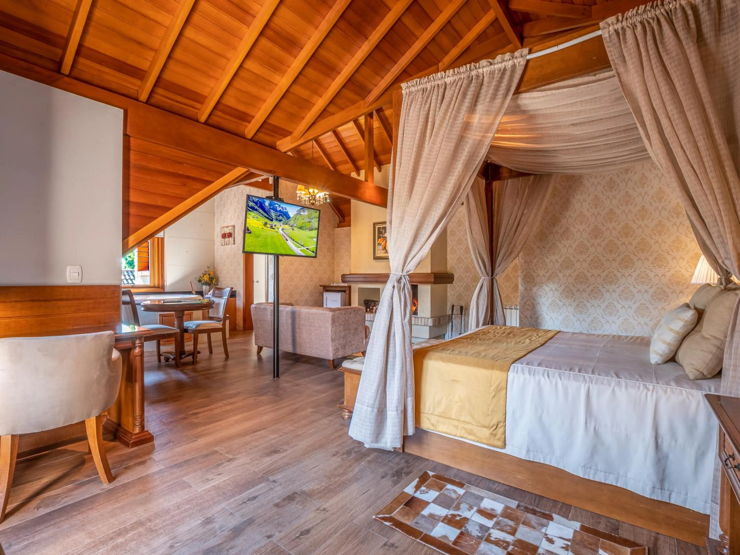 Bed in Hotel Cabanas Tio Müller