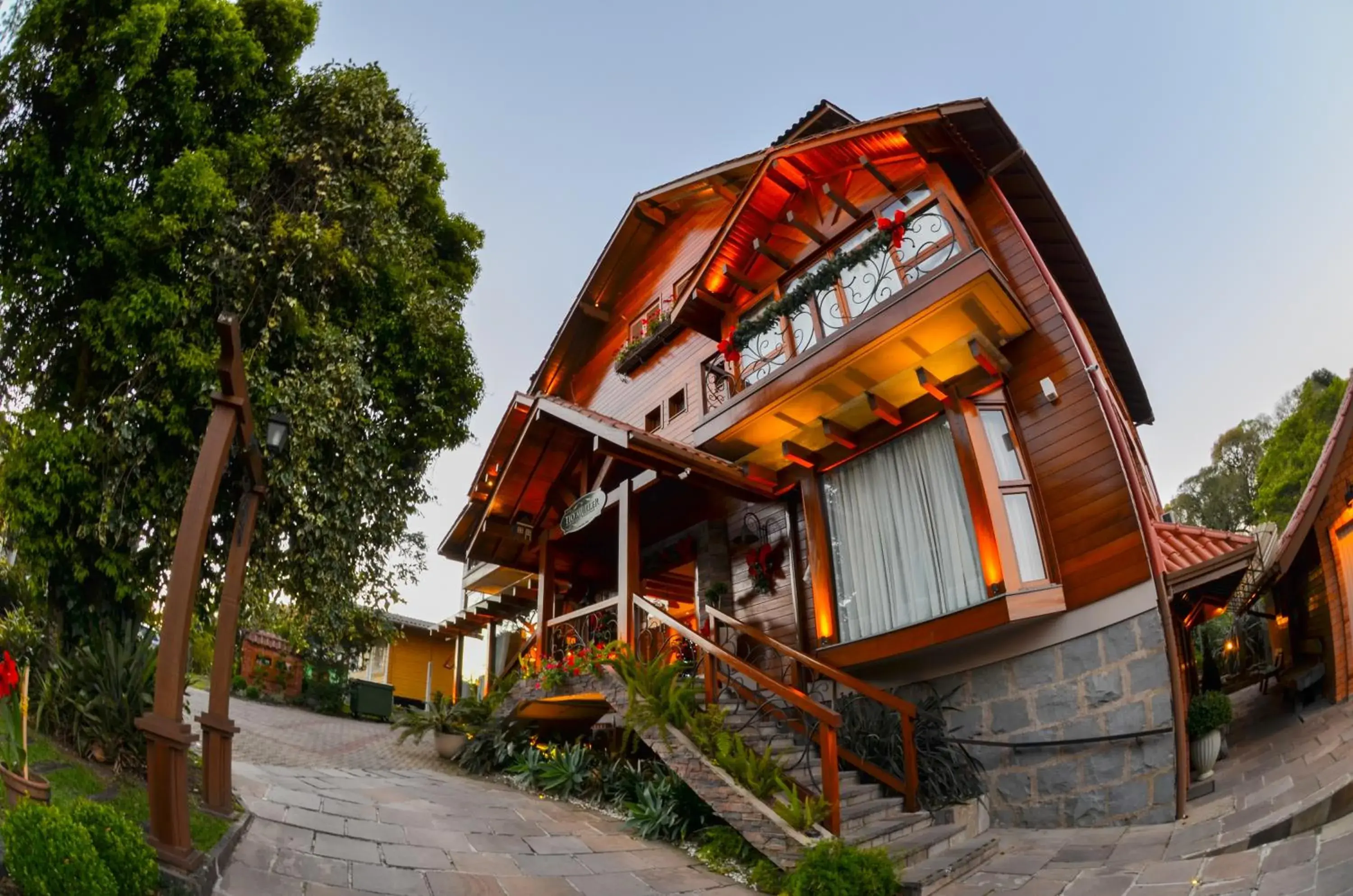 Facade/entrance in Hotel Cabanas Tio Müller Facade/entrance in Hotel Cabanas Tio Müller