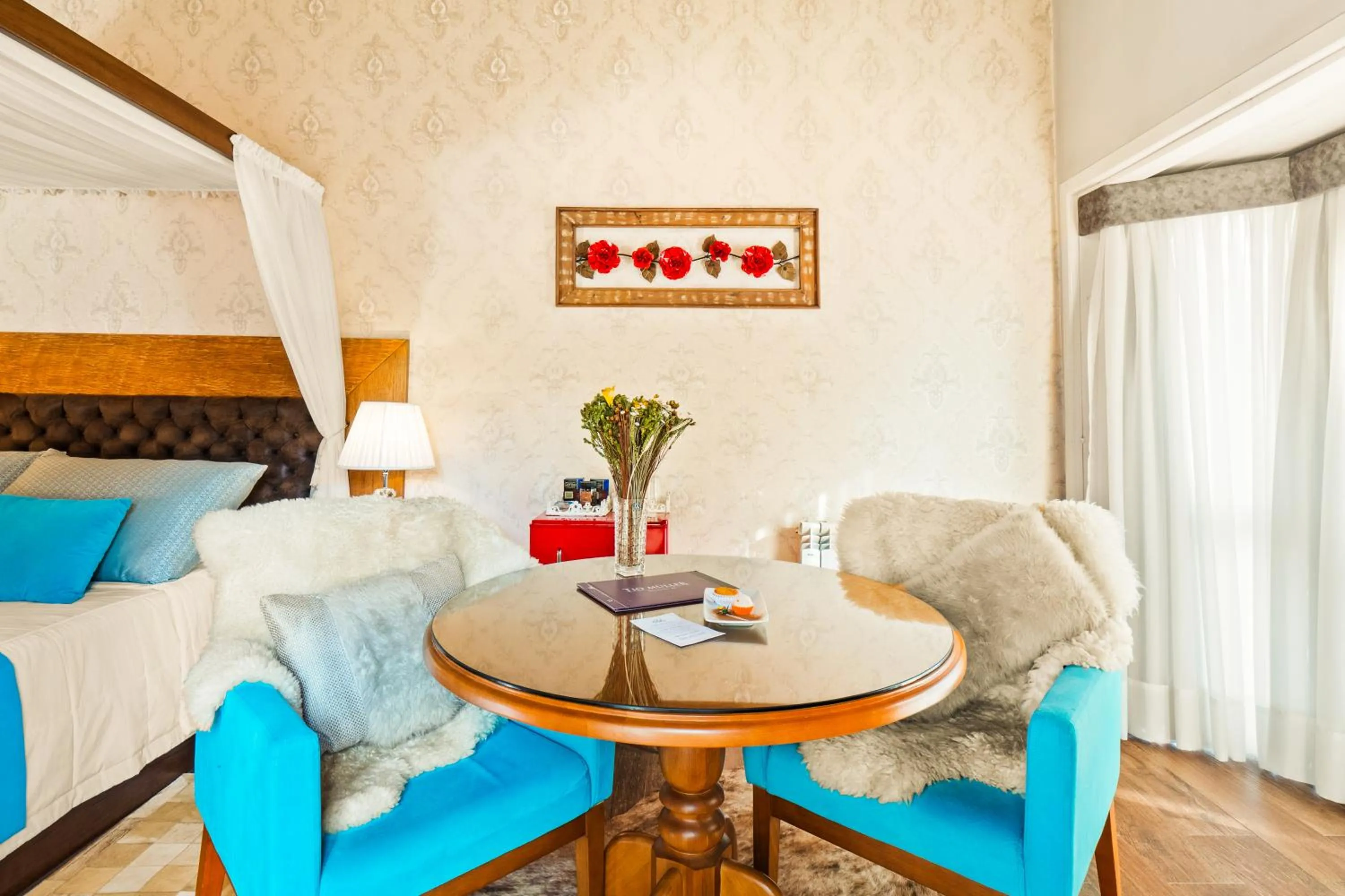 Bed in Hotel Cabanas Tio Müller