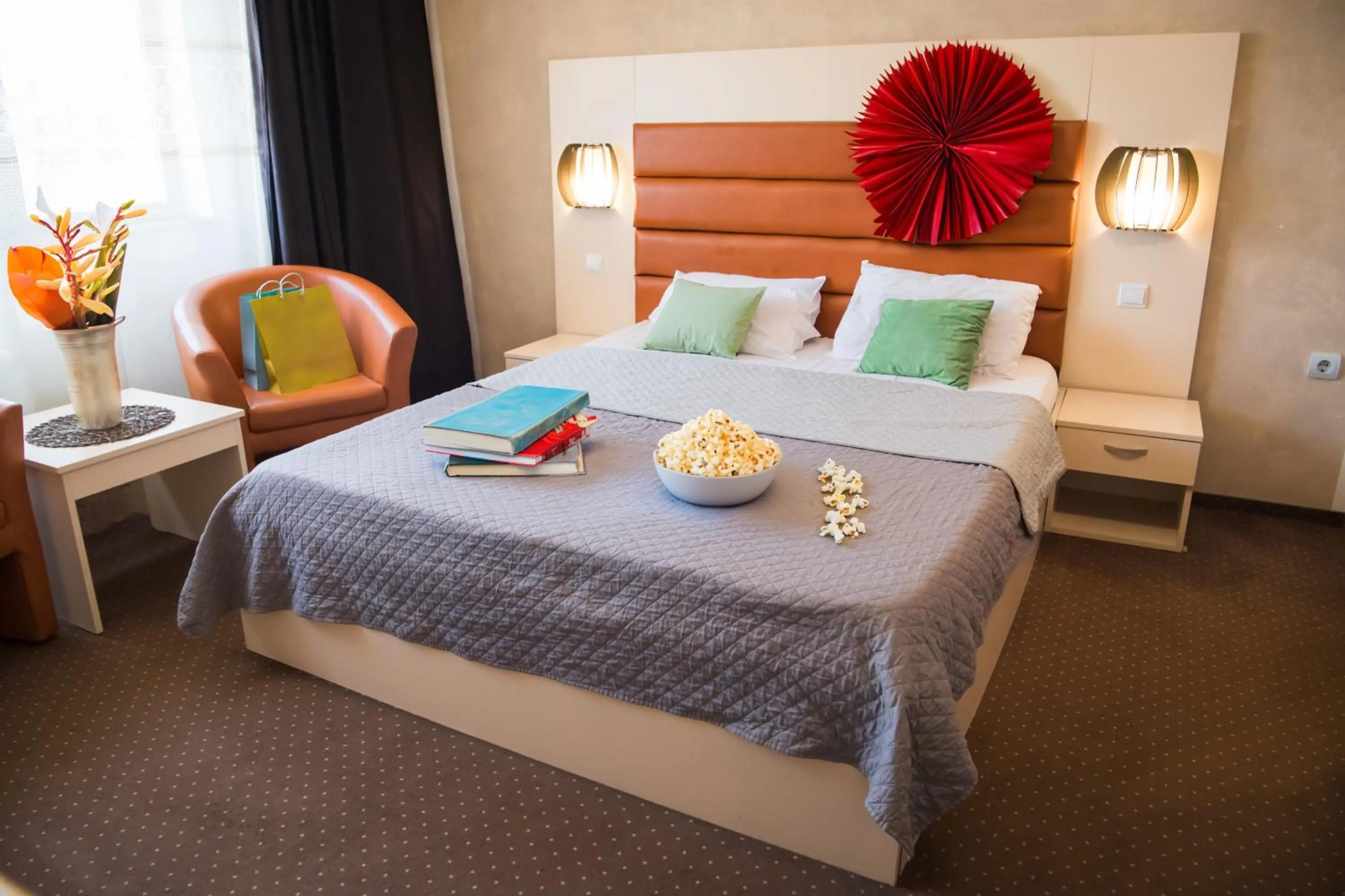 Bed in MBI Travel Inn