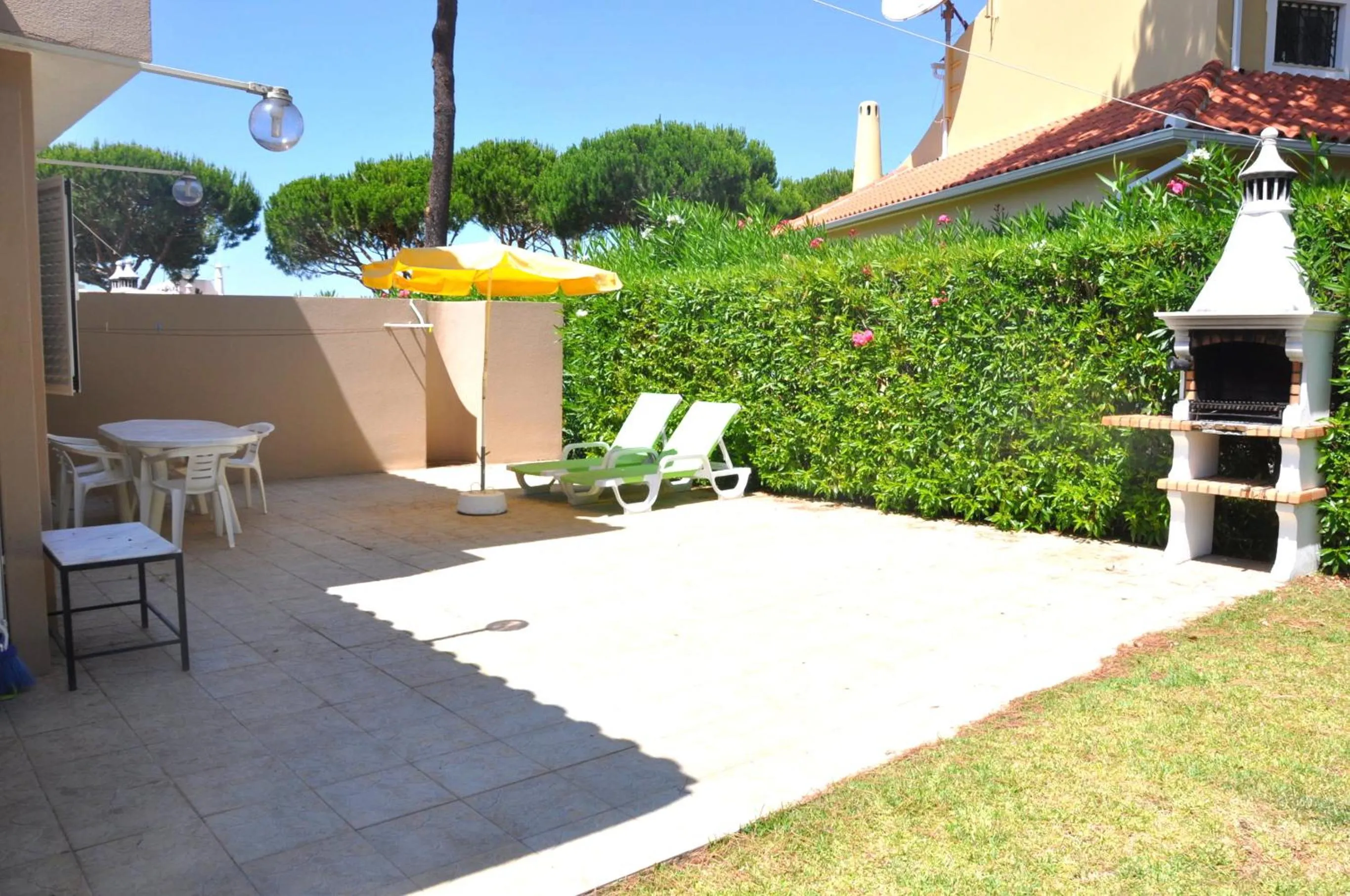 Patio in Modern, comfortable and well equipped private pool villa