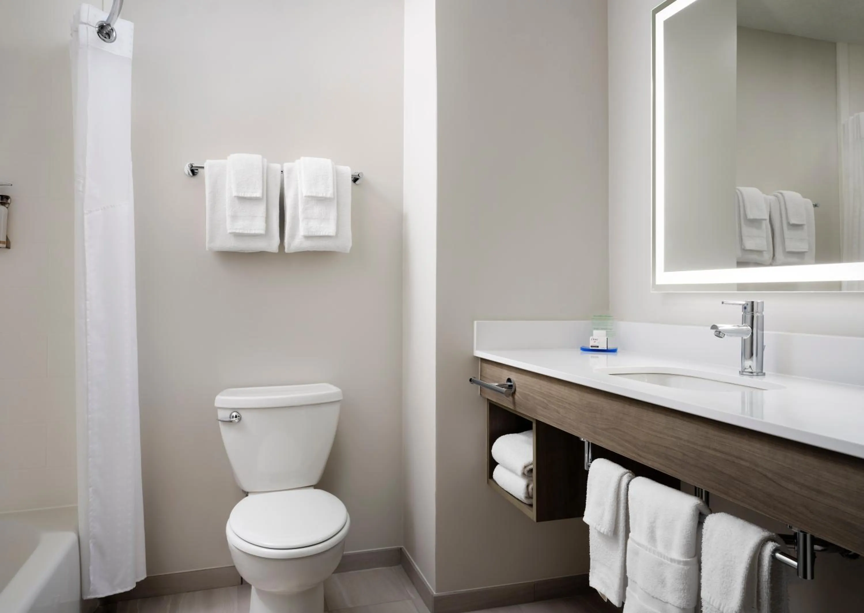 Bathroom in Holiday Inn Express Peru-Lasalle Area by IHG