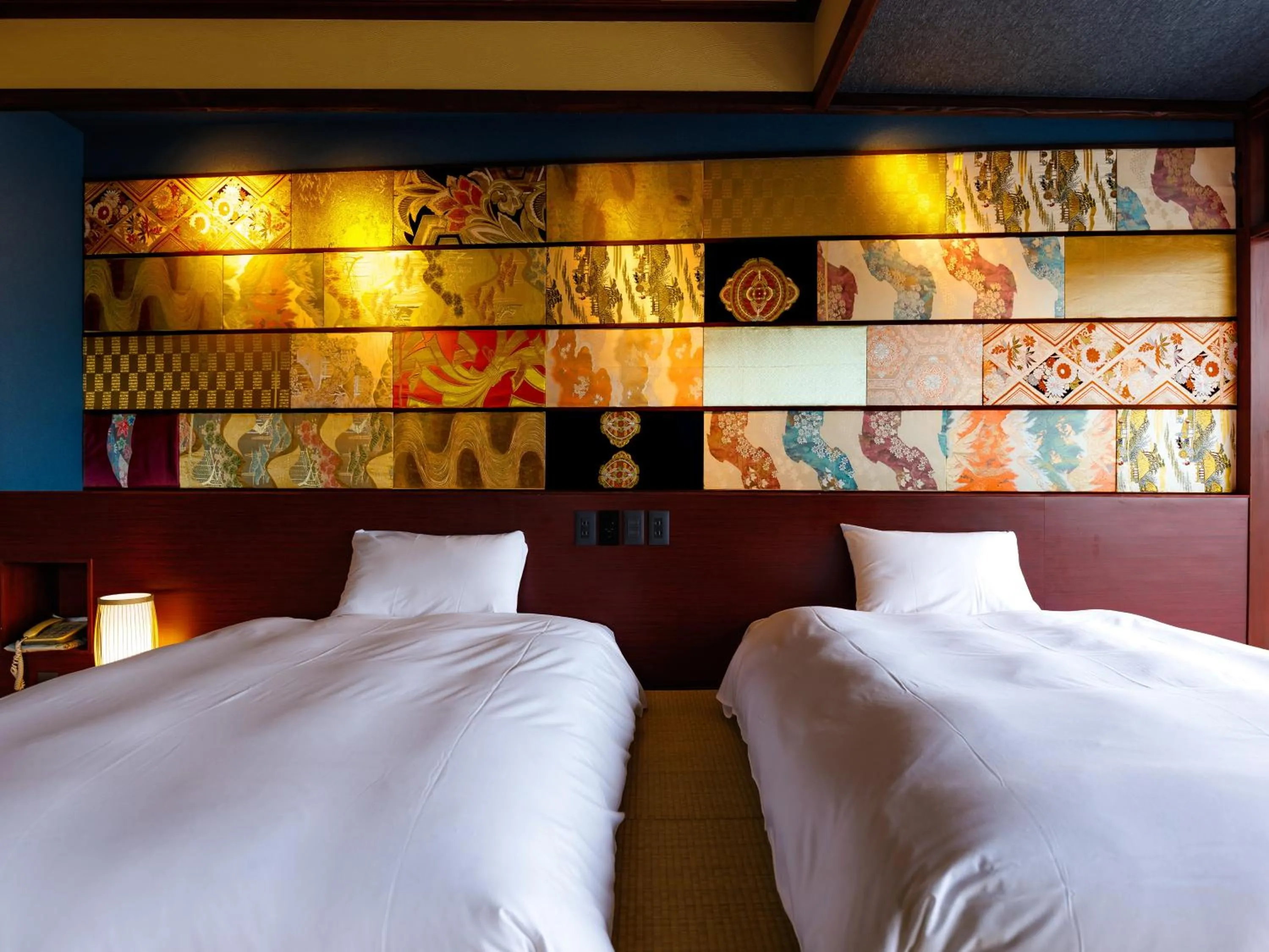 Bed in Kurofune Hotel