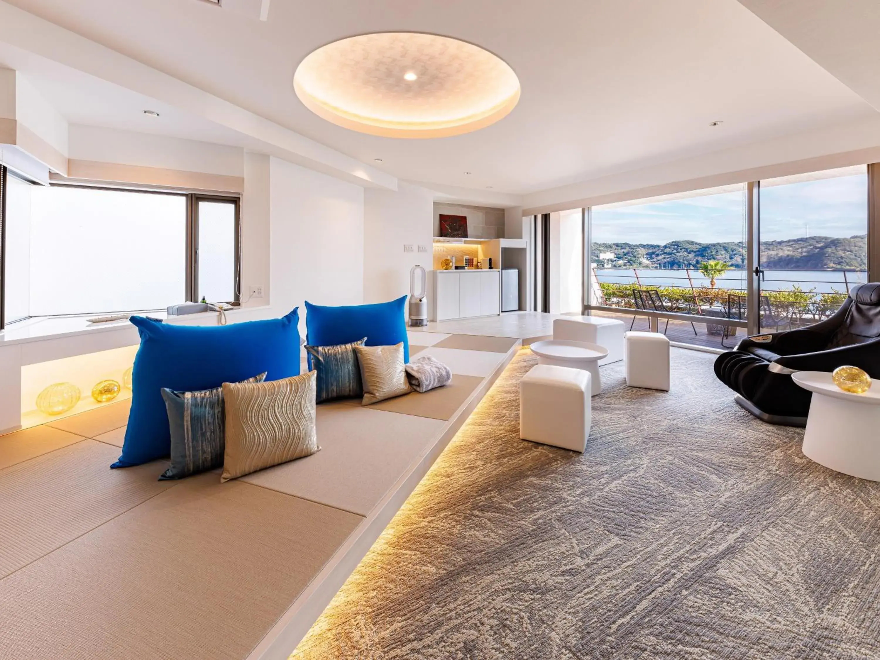 Living room in Kurofune Hotel Living room in Kurofune Hotel