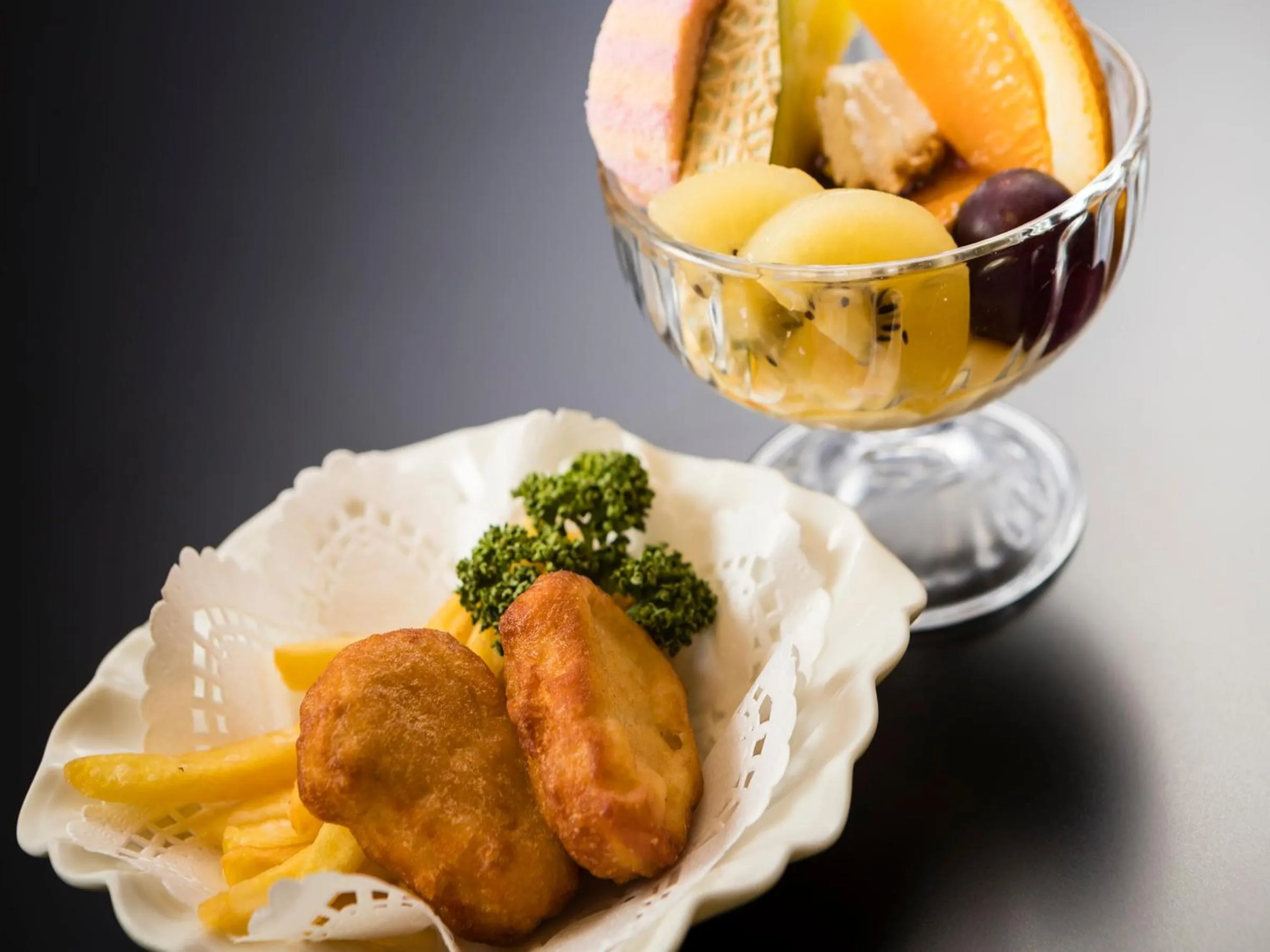 Food and drinks in Kurofune Hotel