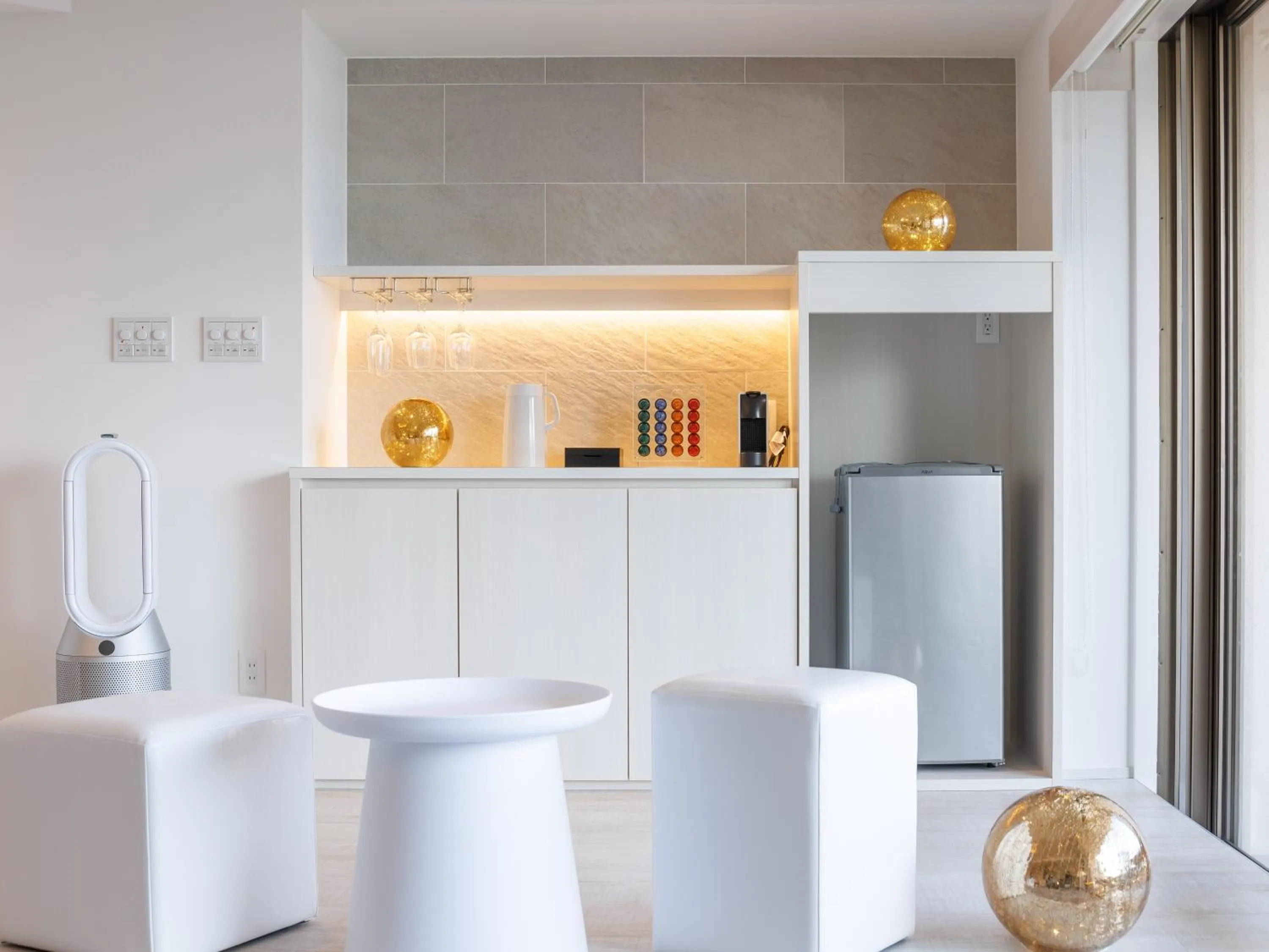 Living room in Kurofune Hotel