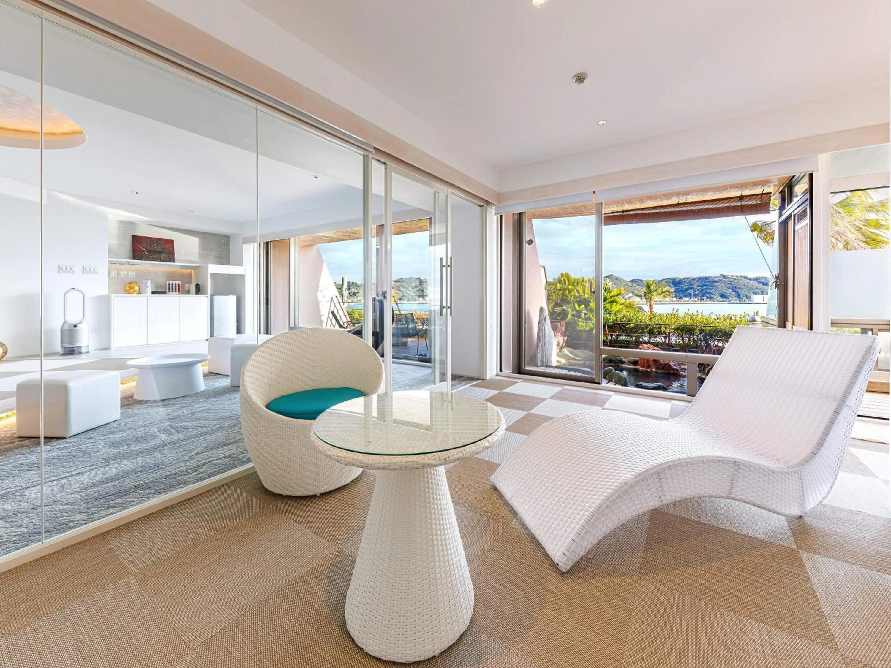 Living room in Kurofune Hotel