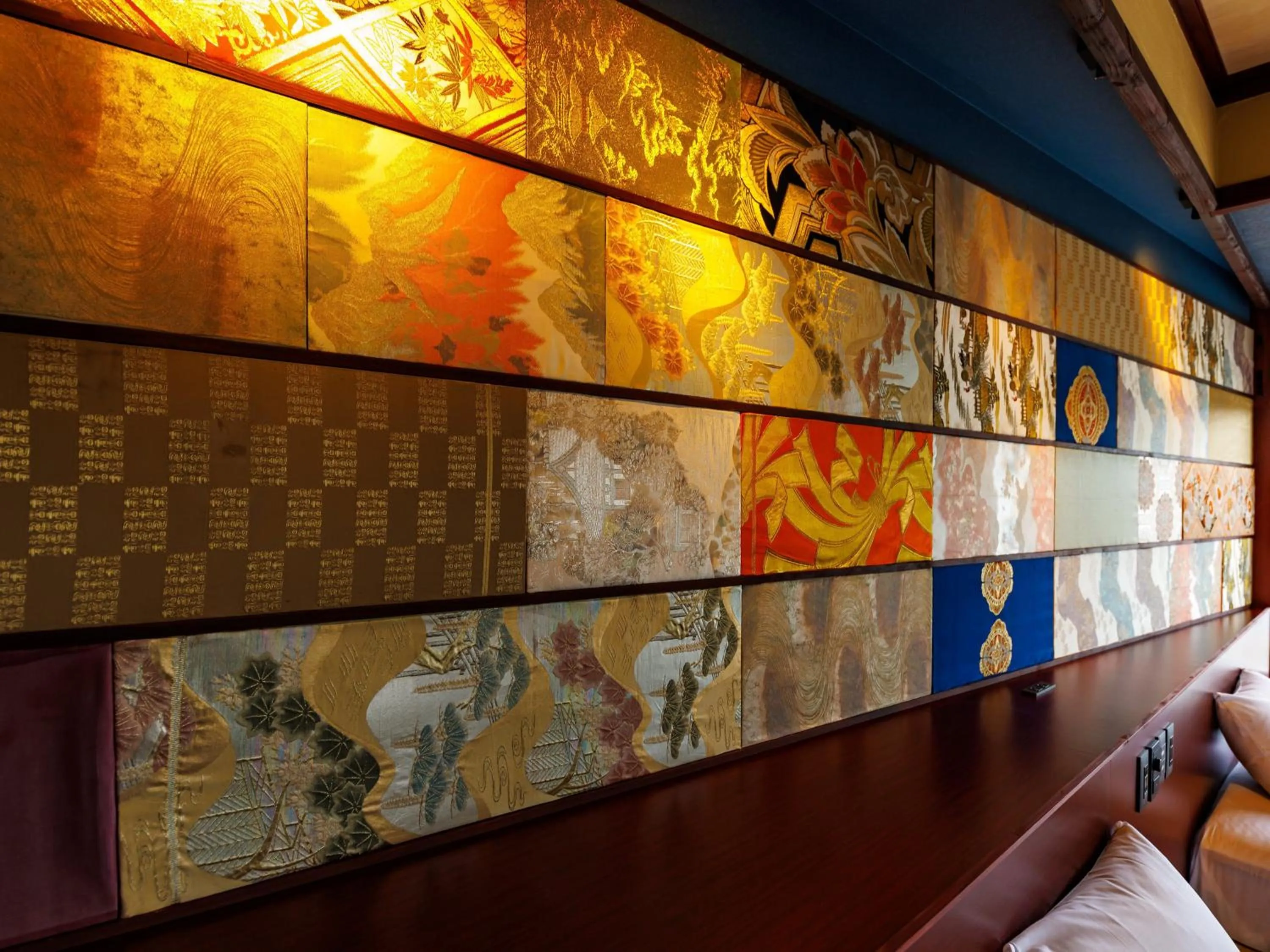 Decorative detail in Kurofune Hotel