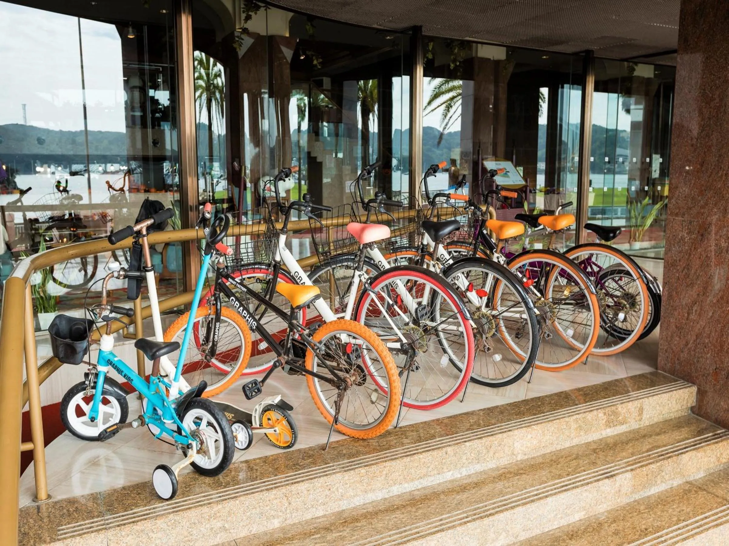 Cycling in Kurofune Hotel