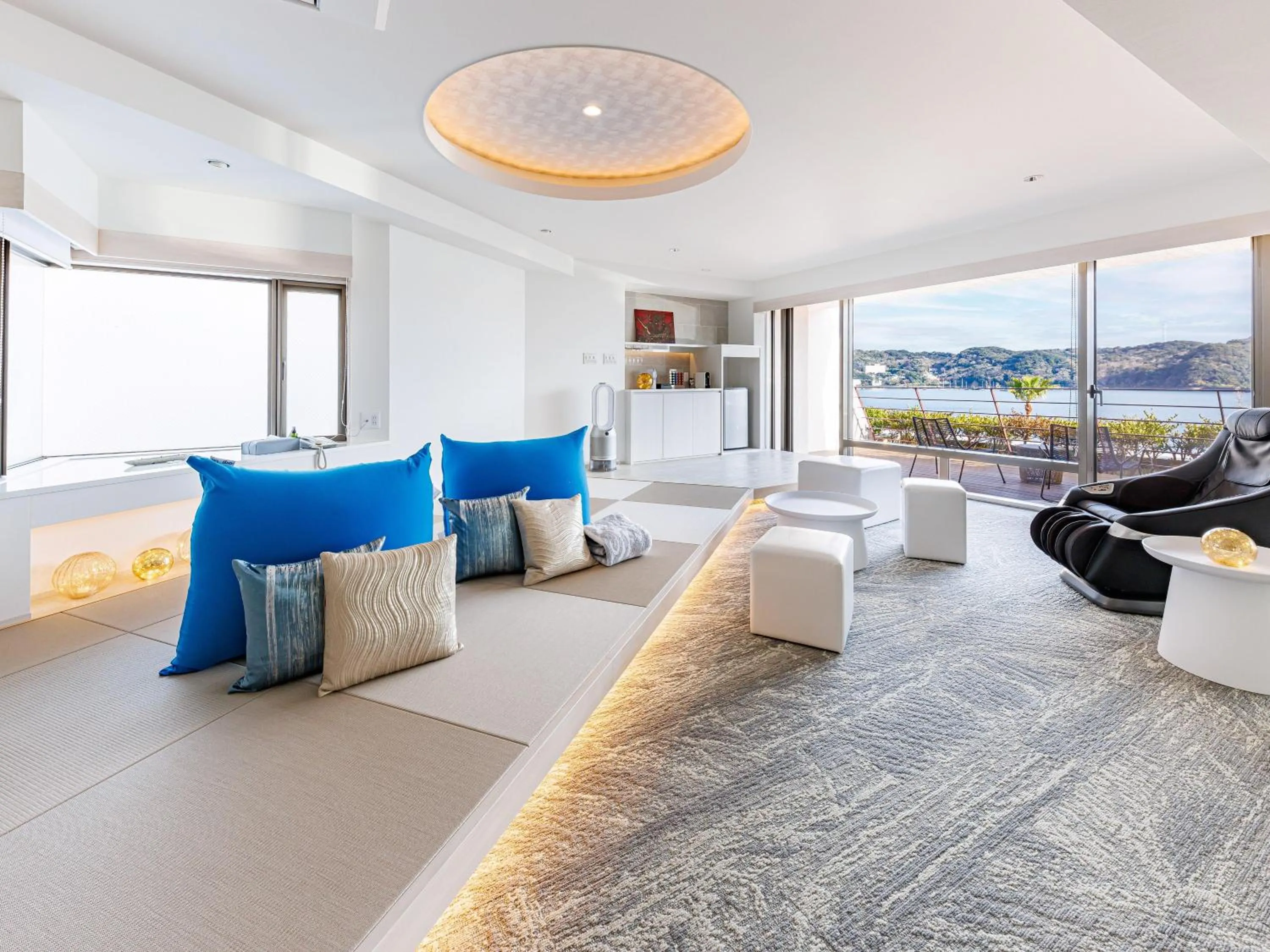 Living room in Kurofune Hotel