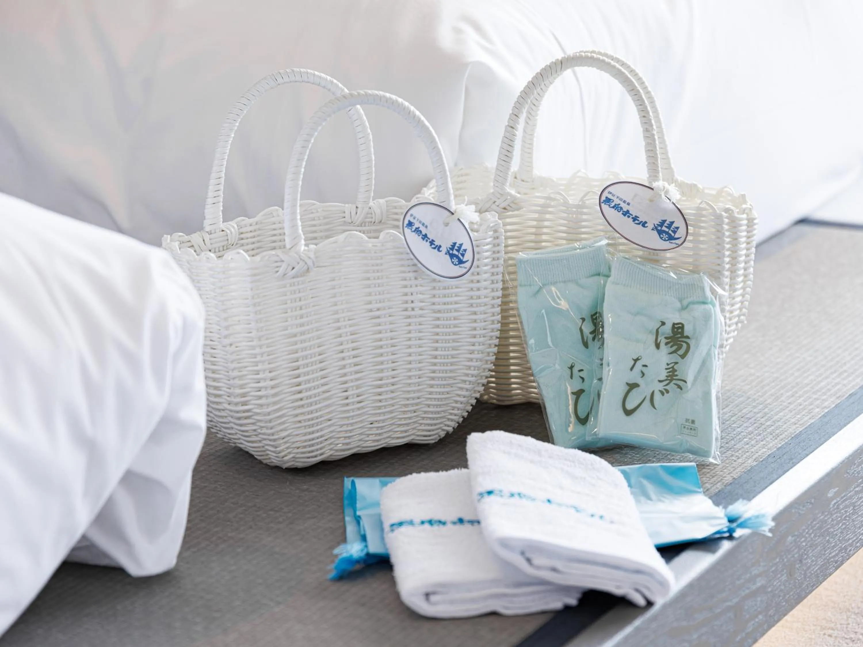 Bed in Kurofune Hotel