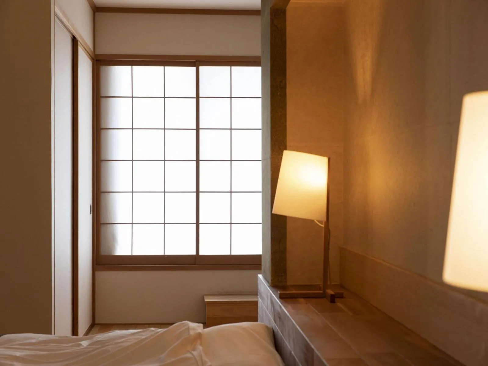 Bed in Kurofune Hotel