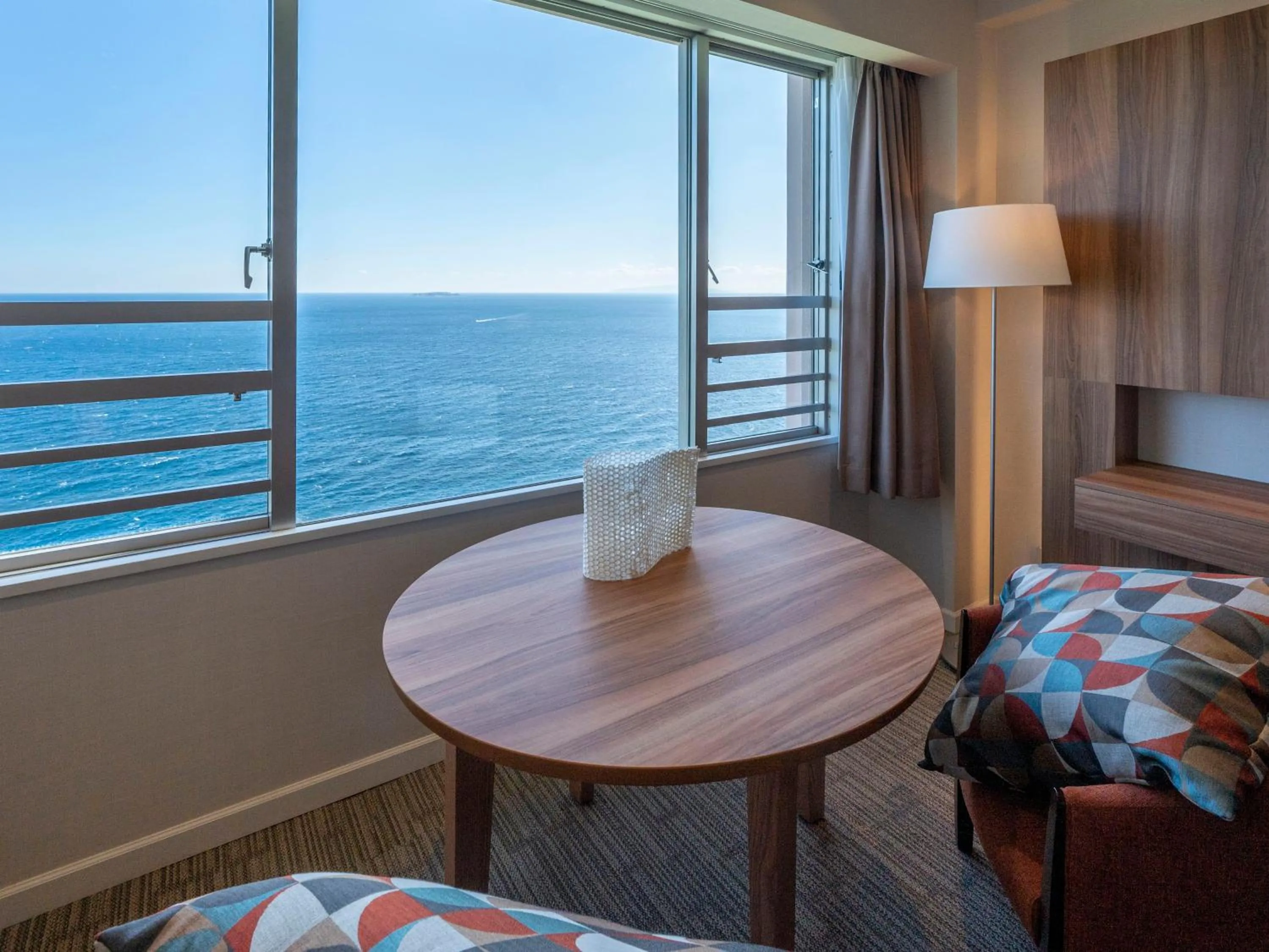 Sea view, Bed in Hotel New Akao