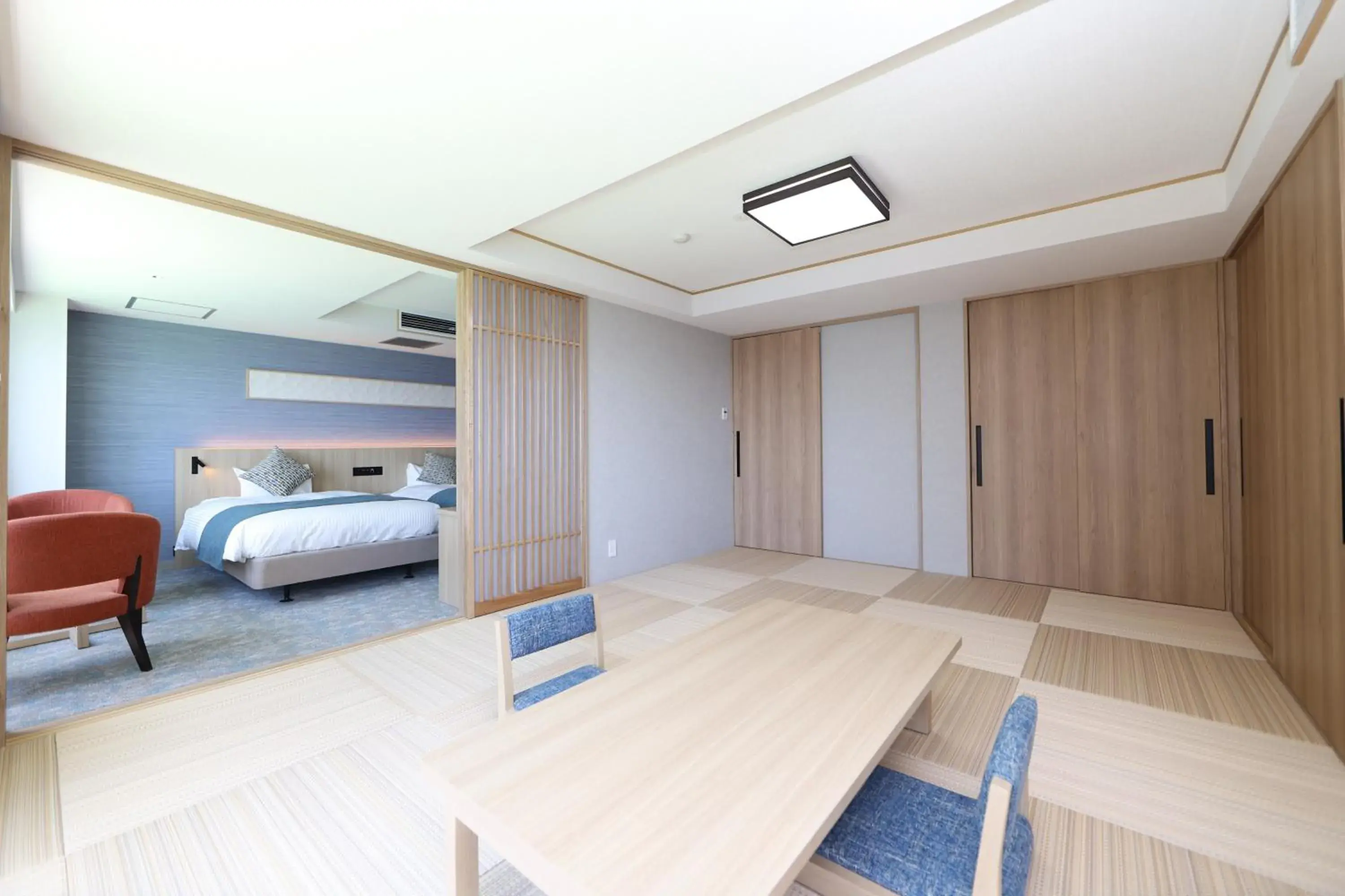 OCEAN Premier Japanese Western Room (10Tatami+TW) - single occupancy - Non-Smoking in Hotel New Akao OCEAN Premier Japanese Western Room (10Tatami+TW) - single occupancy - Non-Smoking in Hotel New Akao