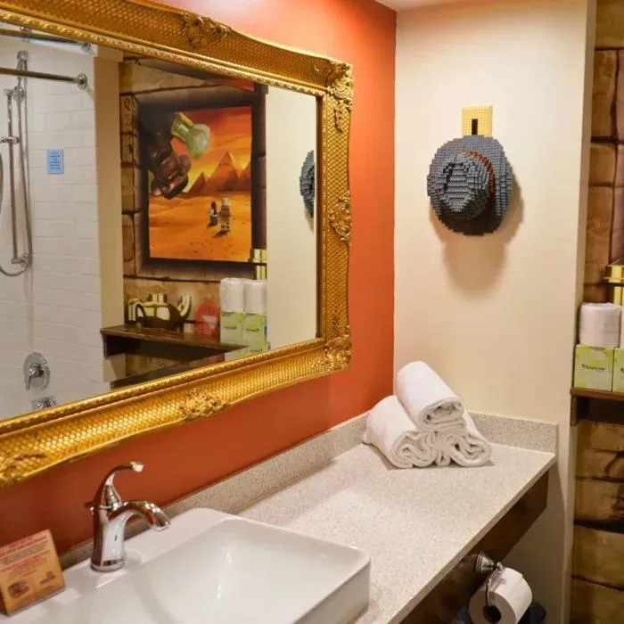 Bathroom in LEGOLAND California Hotel and Castle Hotel