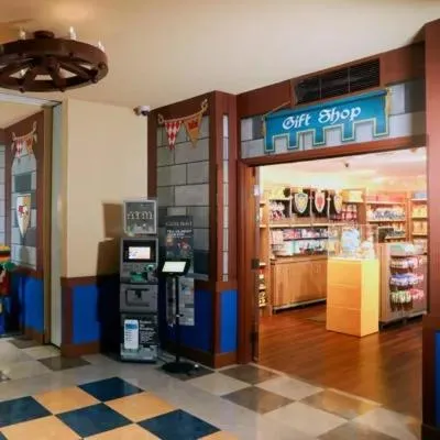 Shopping Area in LEGOLAND California Hotel and Castle Hotel