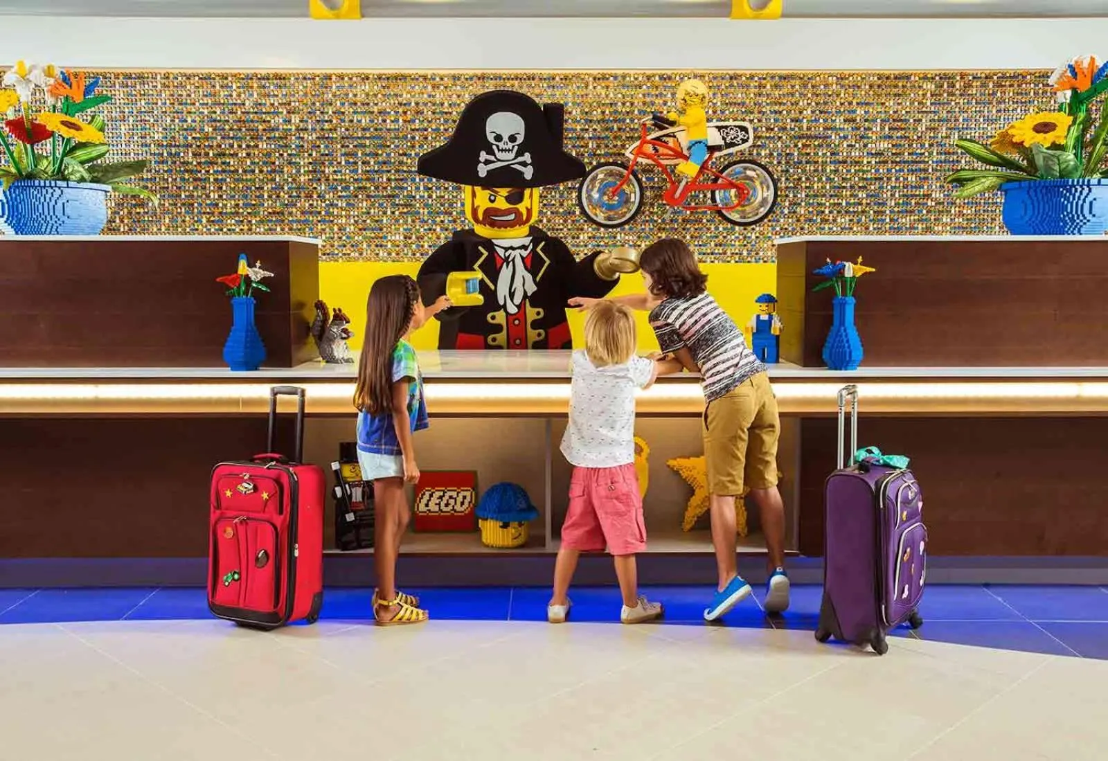 Lobby or reception in LEGOLAND California Hotel and Castle Hotel