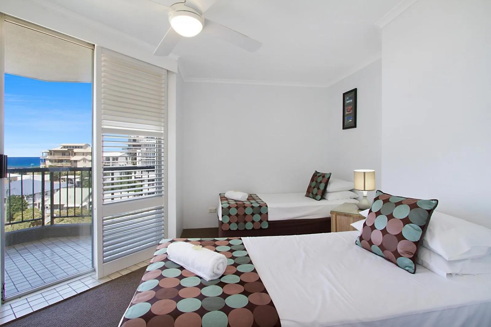 Bed in Rainbow Commodore Coolangatta