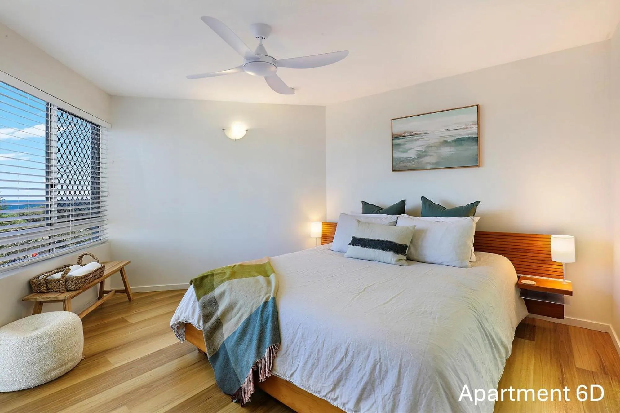 Bed in Beachside Resort Kawana Waters