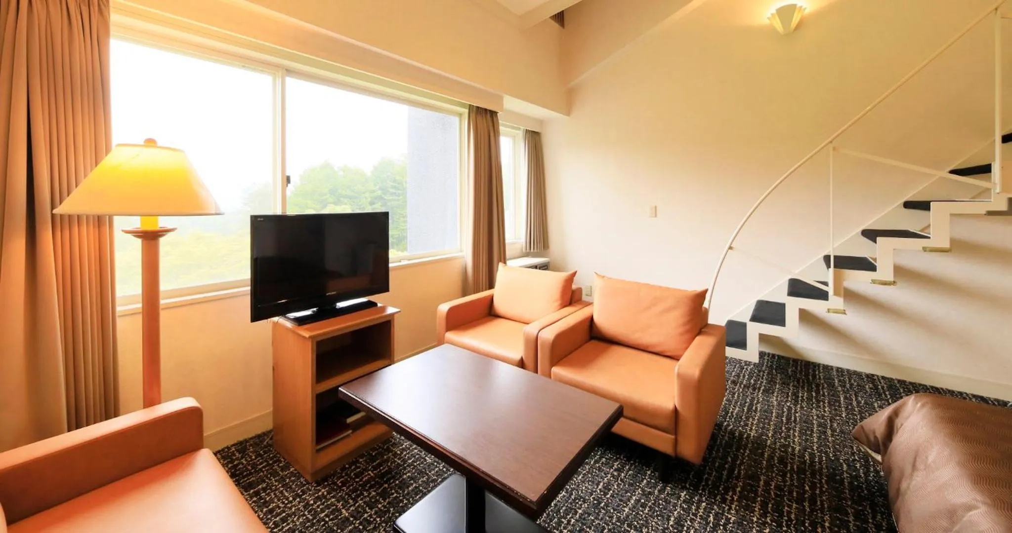 Living room in Villa the Club Karuizawa