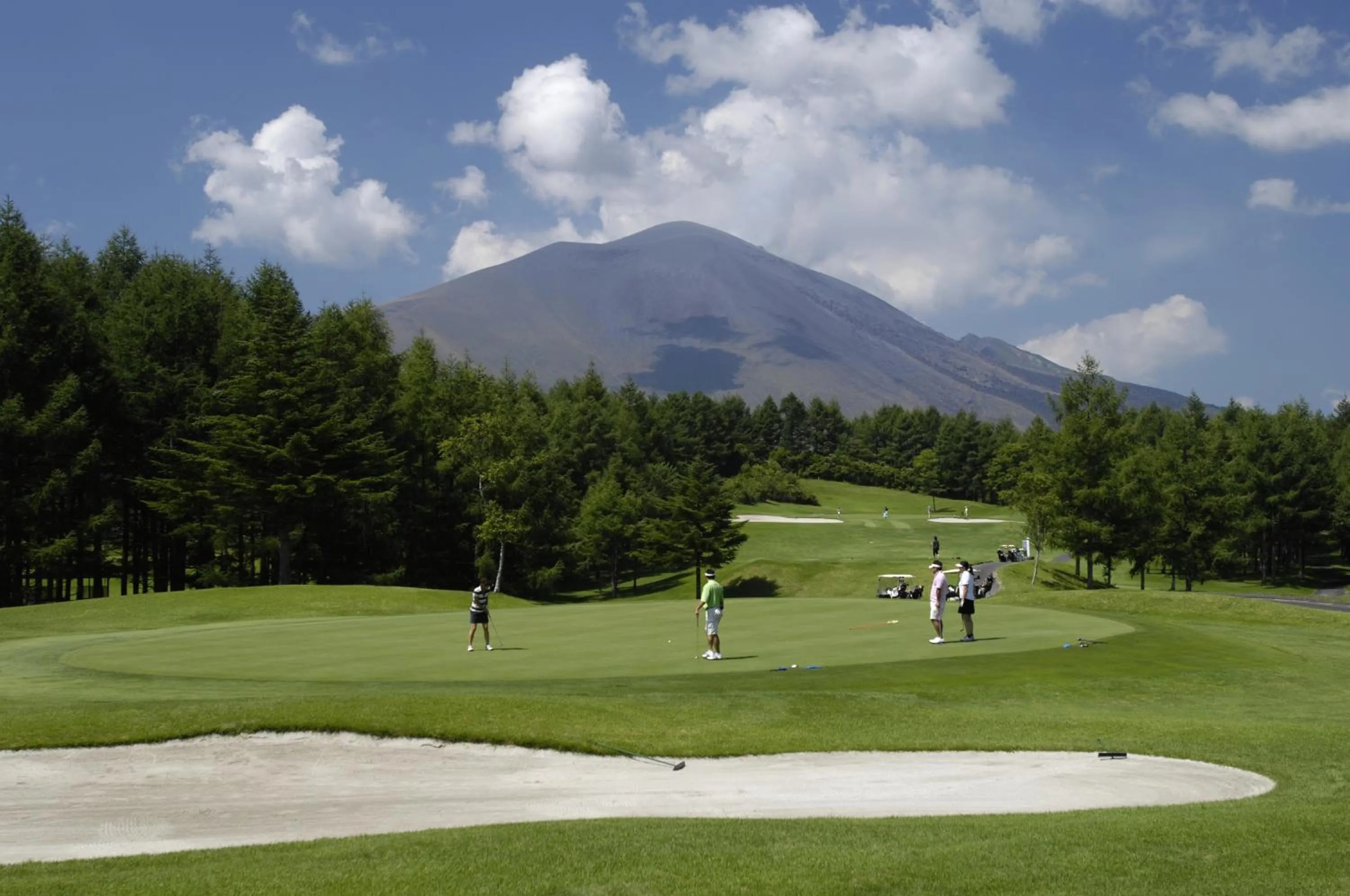 Golfcourse in Villa the Club Karuizawa