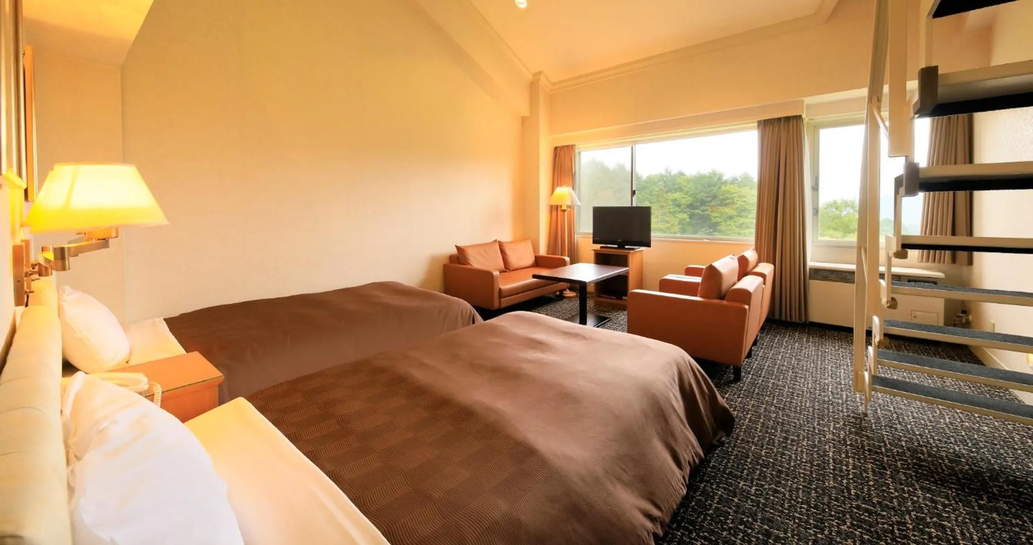 Bed in Villa the Club Karuizawa