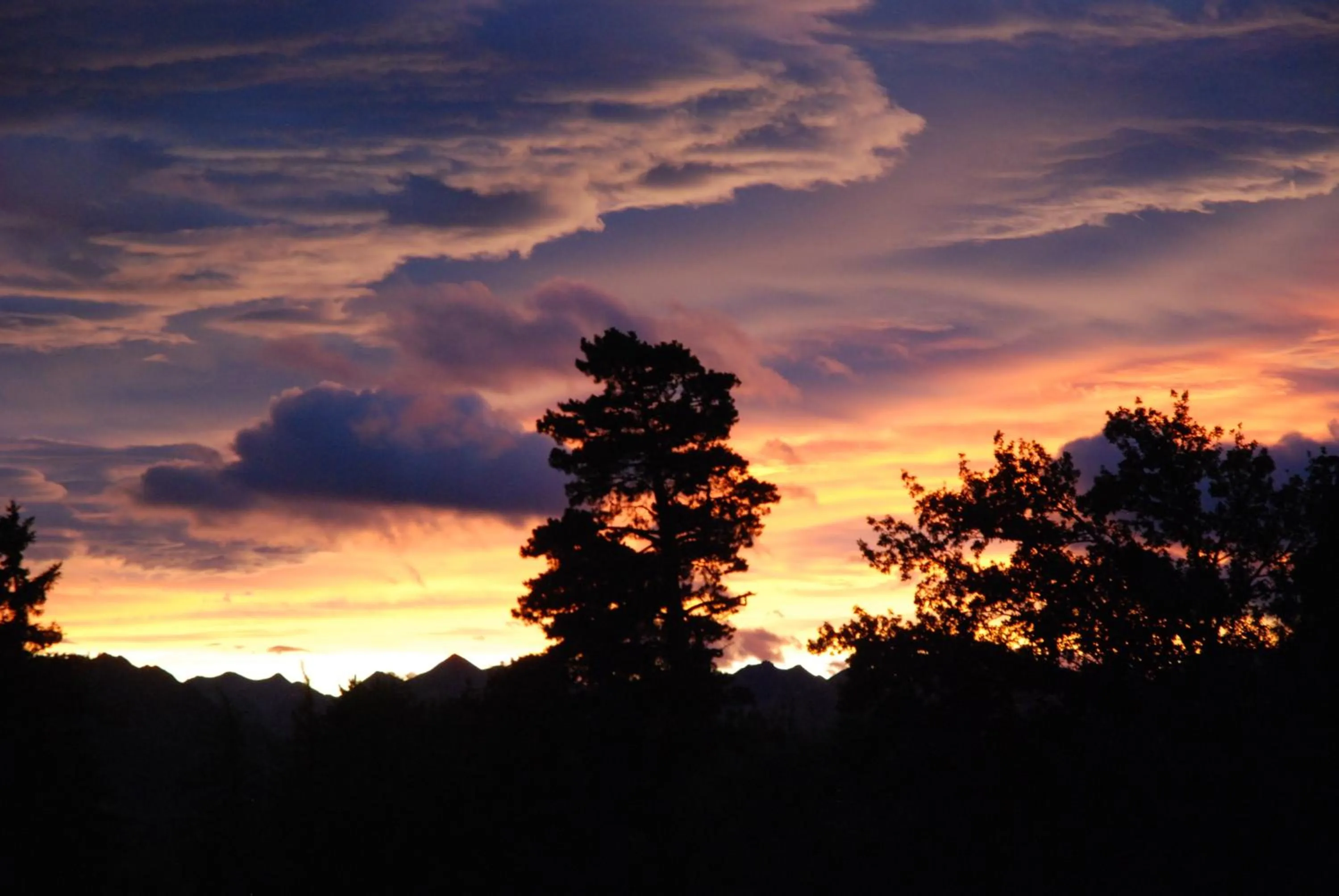 Night in The Chalets Motel