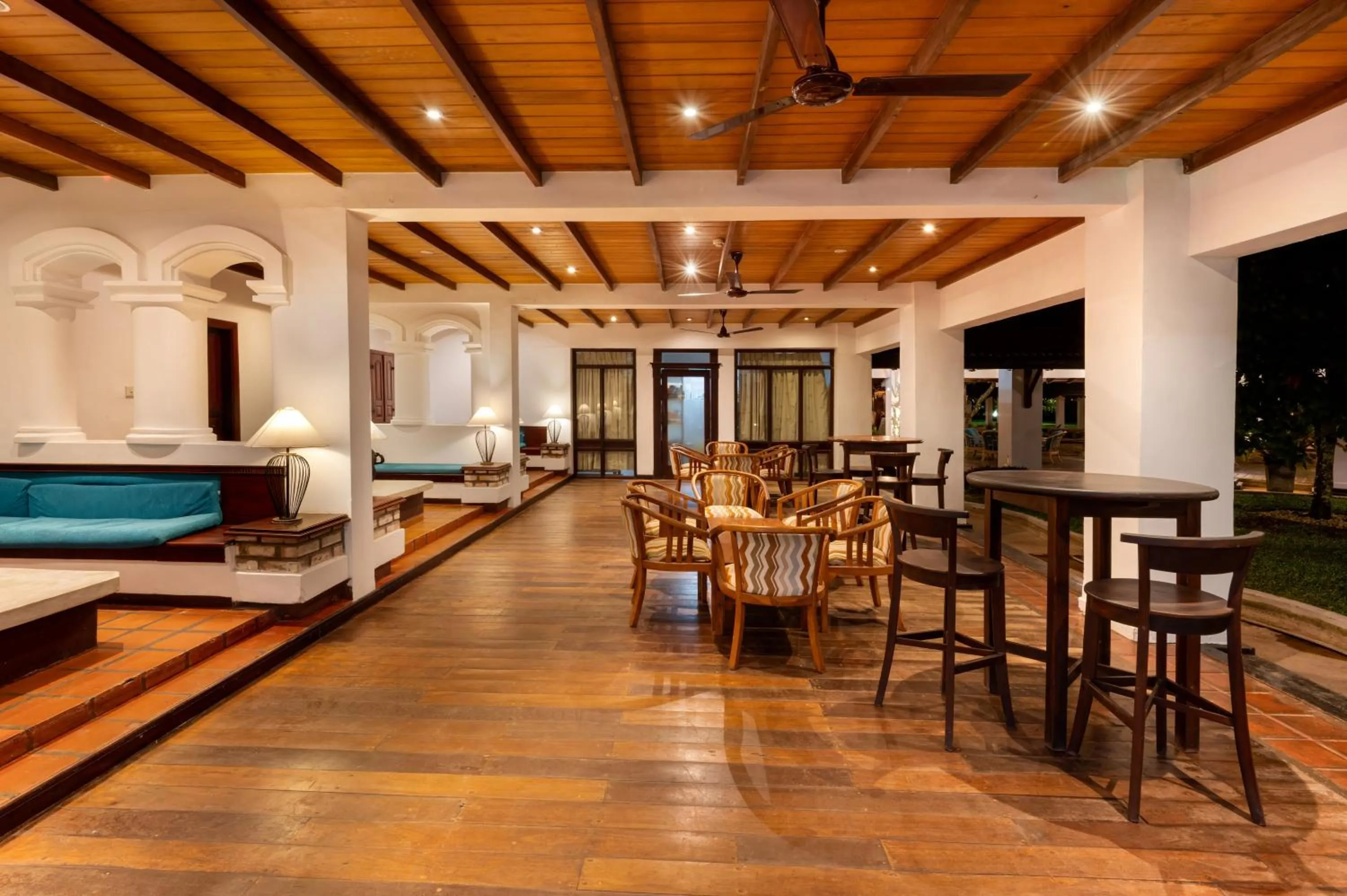 Seating area in The Palms