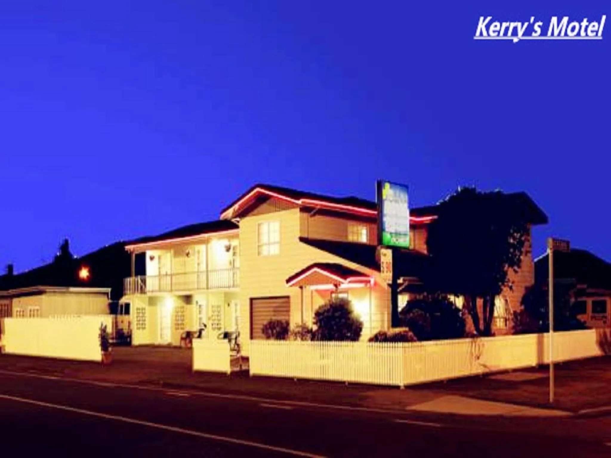 Property building in Kerry's Motel