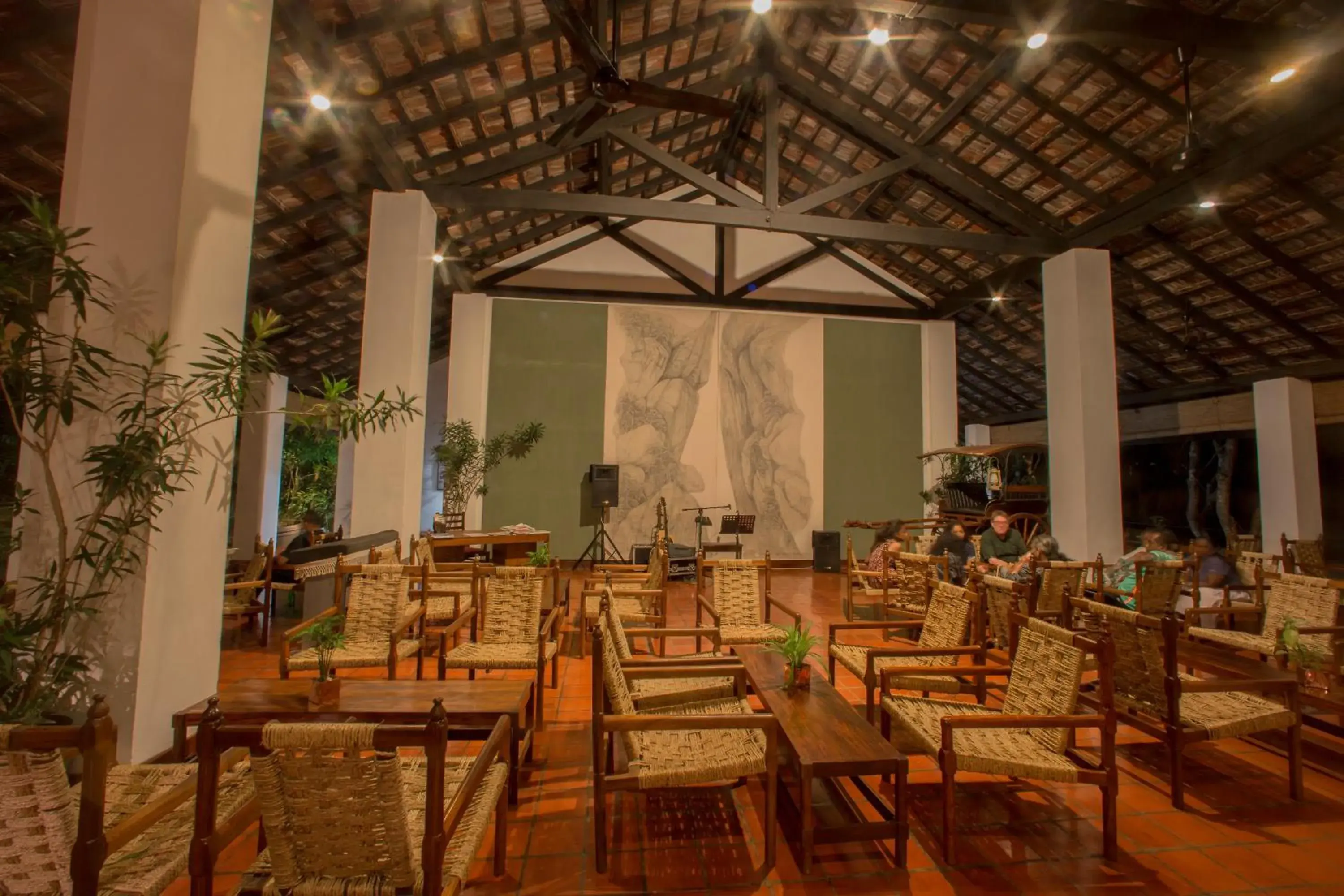 Lobby or reception in Sigiriya Village Lobby or reception in Sigiriya Village