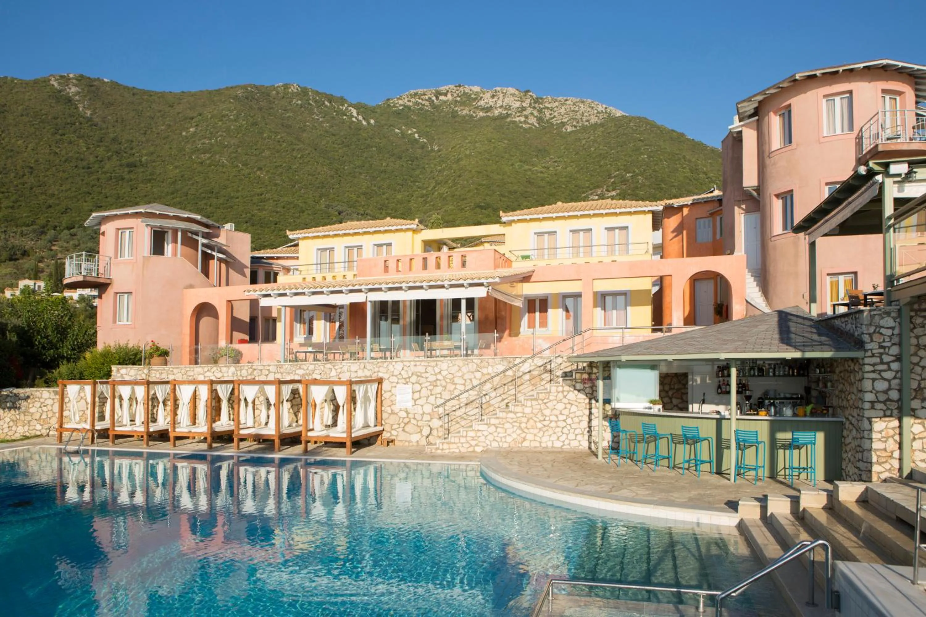 Property building in Red Tower Hotel