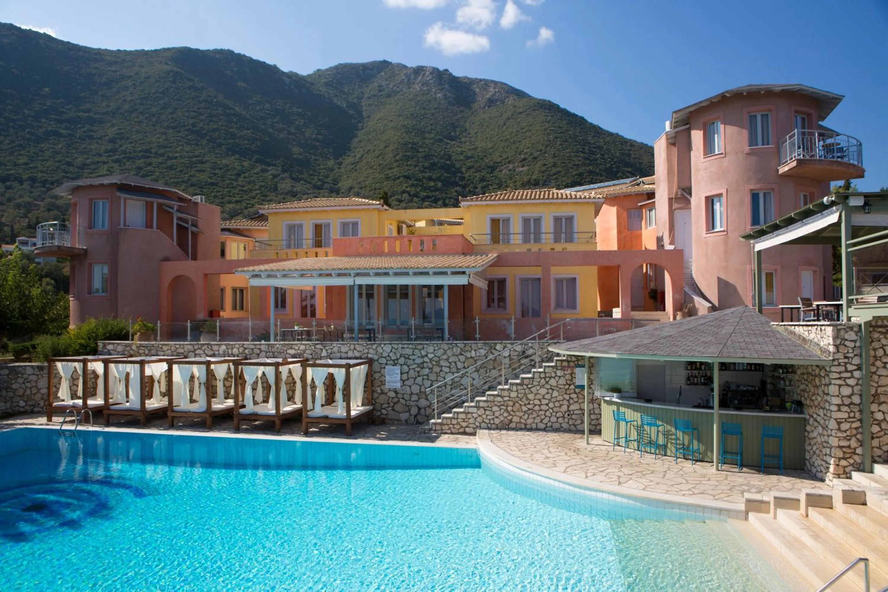 Property building in Red Tower Hotel