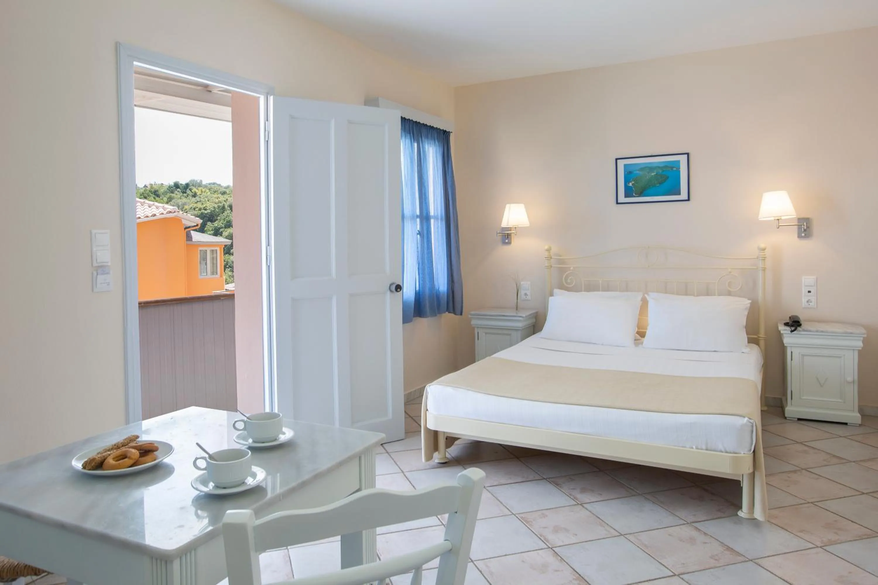 Bed in Red Tower Hotel