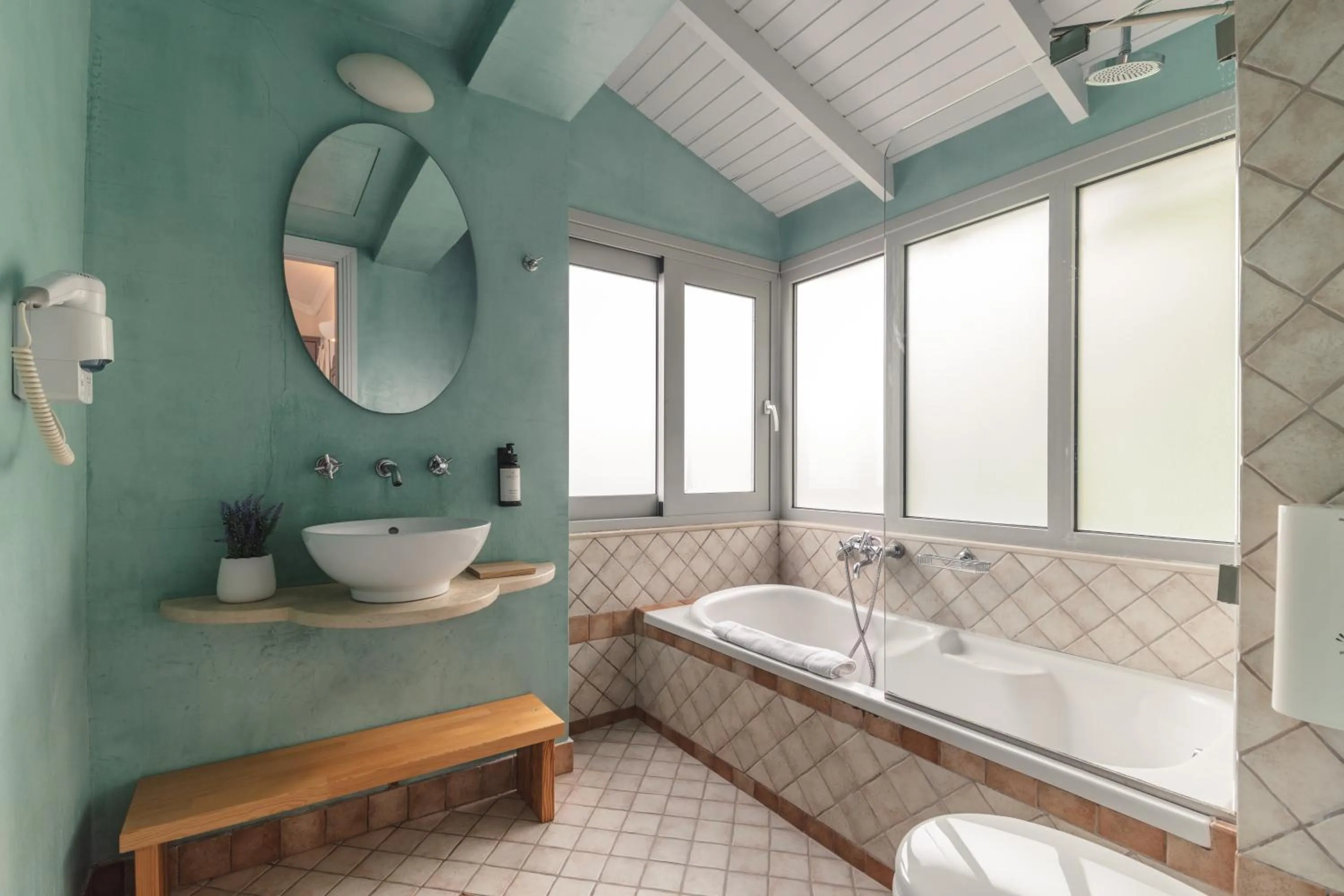 Bathroom in Red Tower Hotel