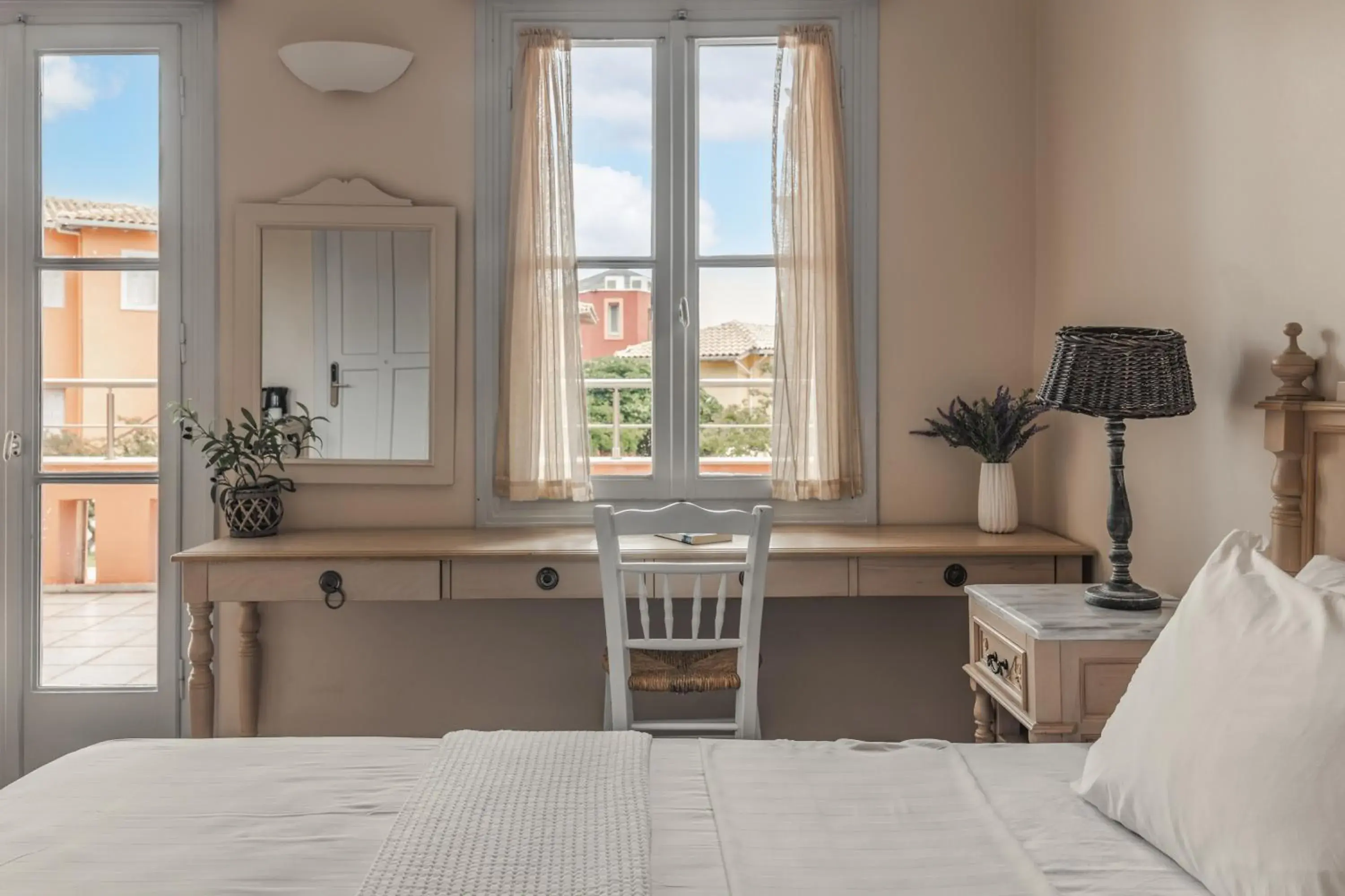 View (from property/room), Bed in Red Tower Hotel View (from property/room), Bed in Red Tower Hotel