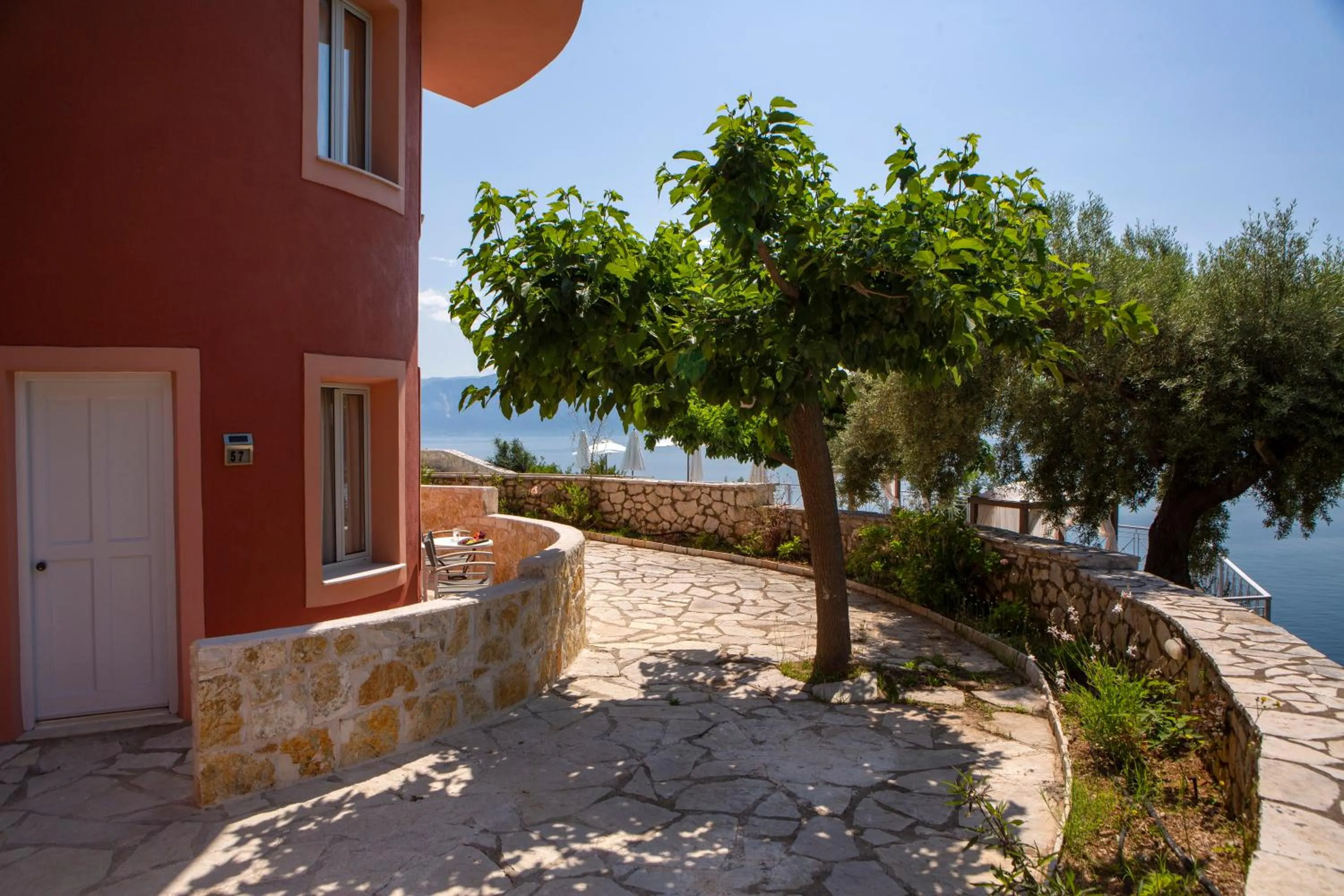 Property building in Red Tower Hotel