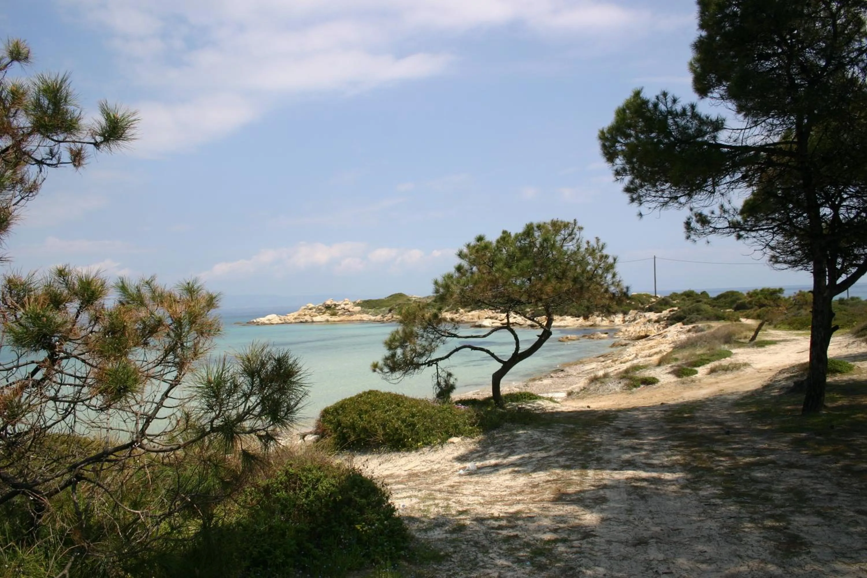 Natural landscape in Avra Hotel