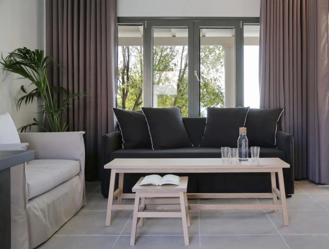 Living room in Lena Mare Boutique Hotel